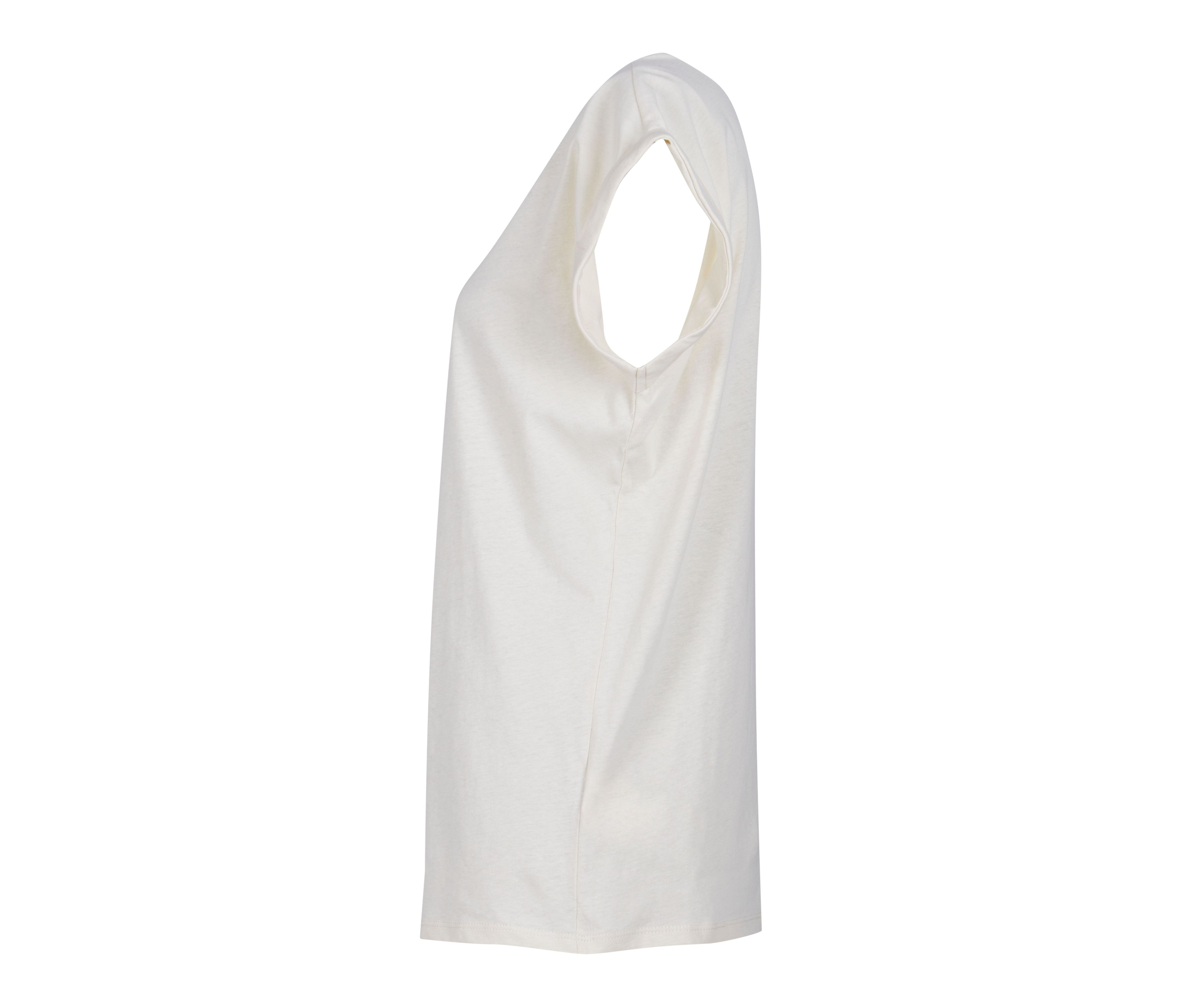 LADIES EXTENDED SHOULDER TEE