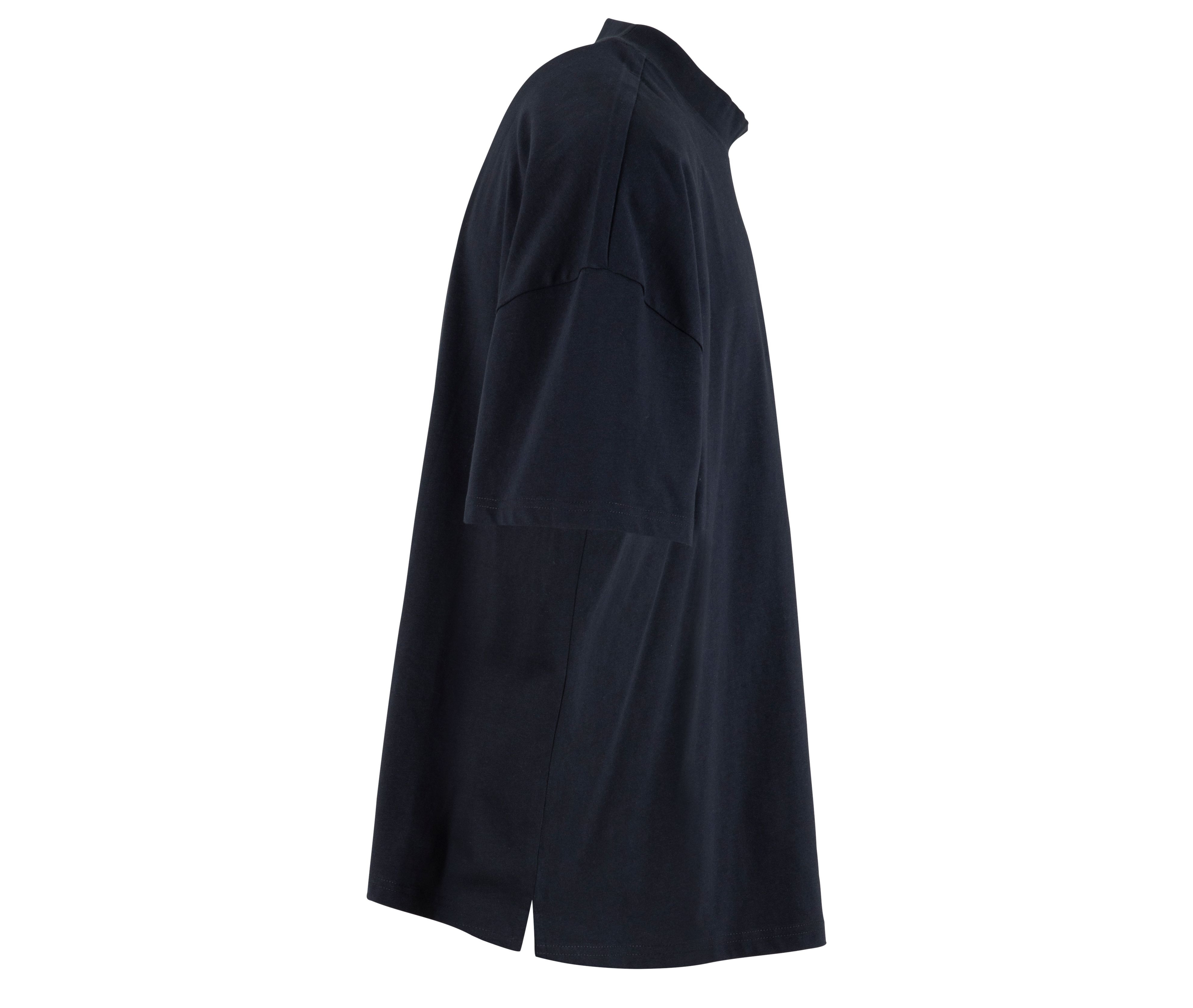 OVERSIZED MOCK NECK TEE