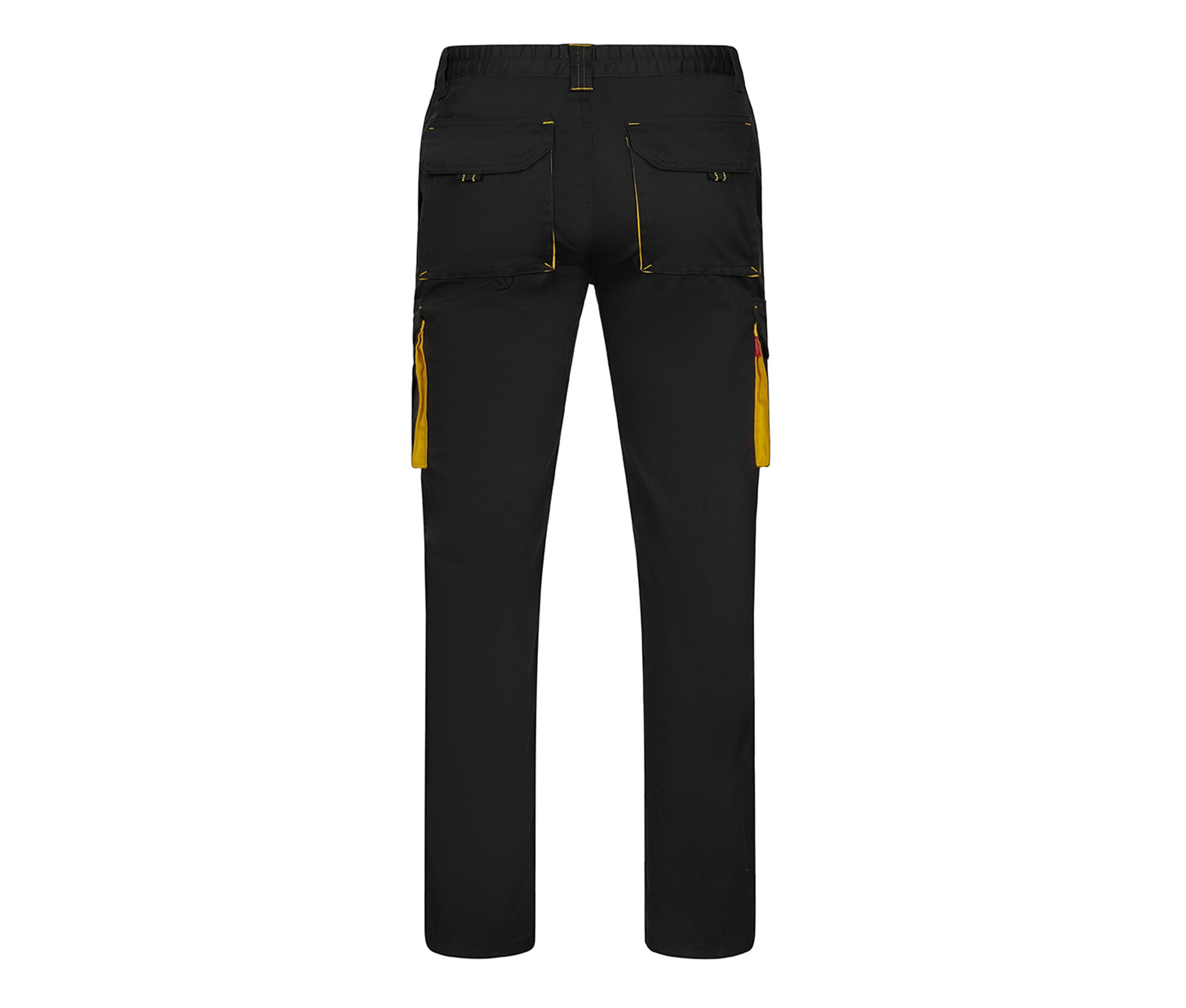 TWO-TONE STRETCH TROUSERS