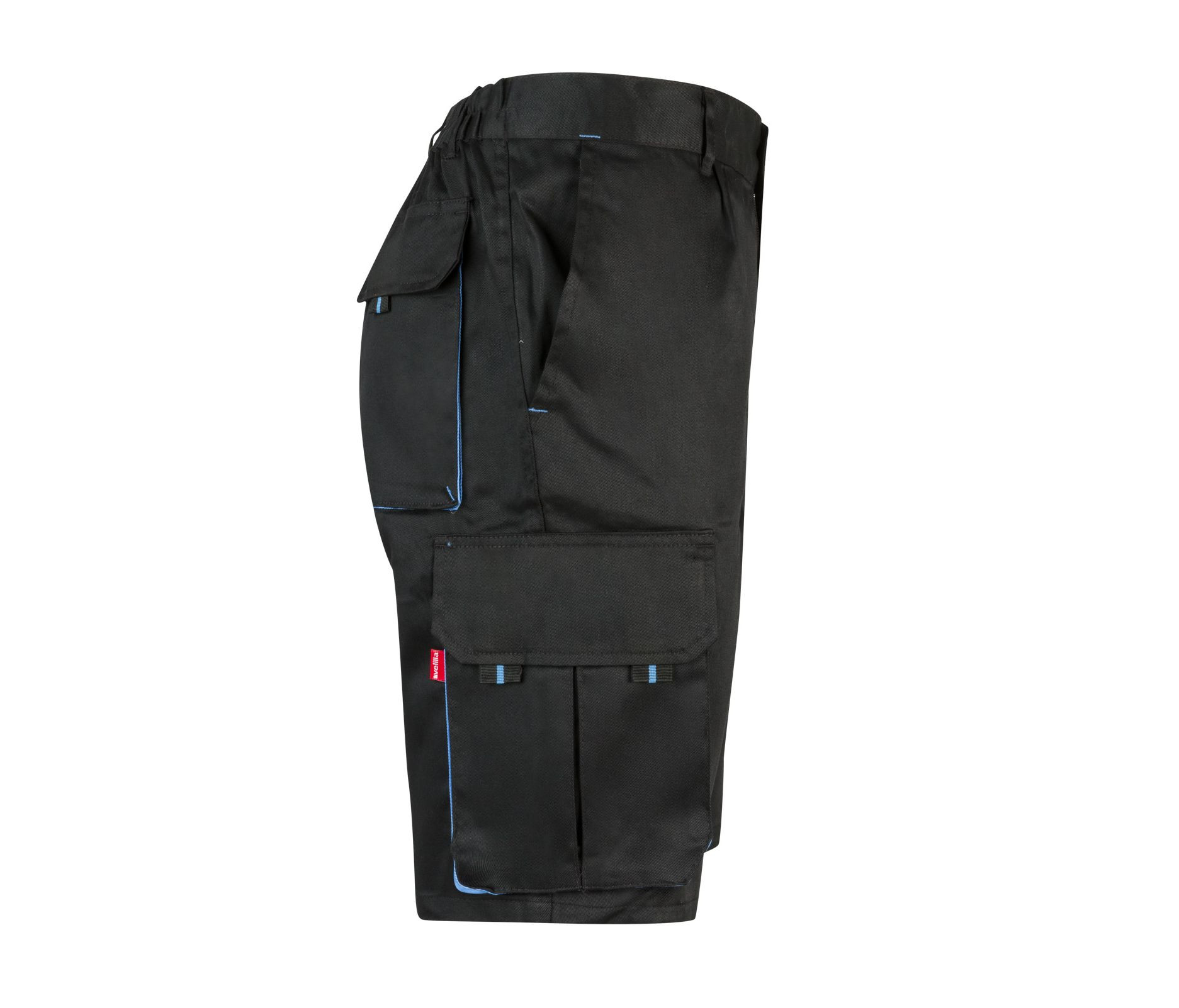 TWO-TONE MULTI-POCKET BERMUDA SHORTS