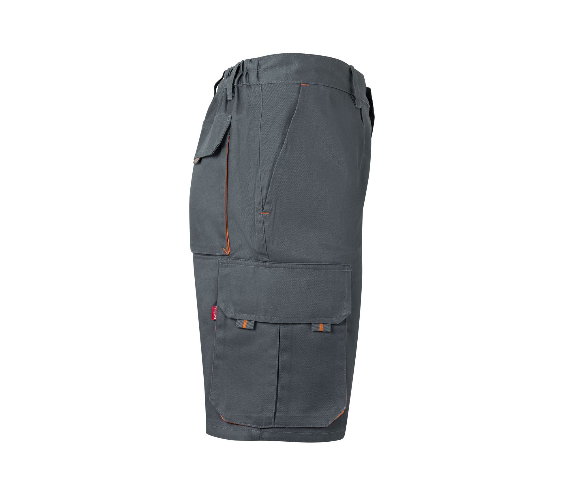 TWO-TONE MULTI-POCKET BERMUDA SHORTS