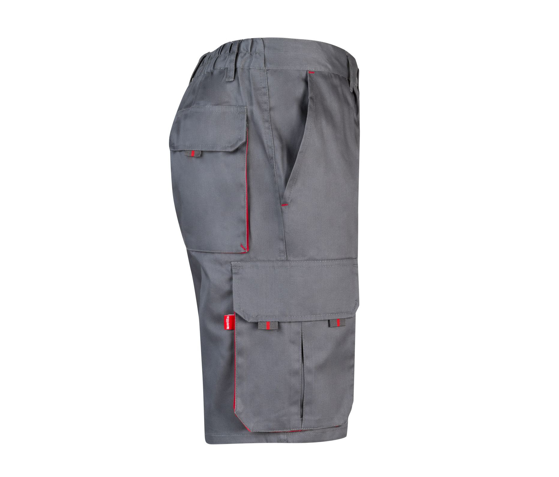 TWO-TONE MULTI-POCKET BERMUDA SHORTS