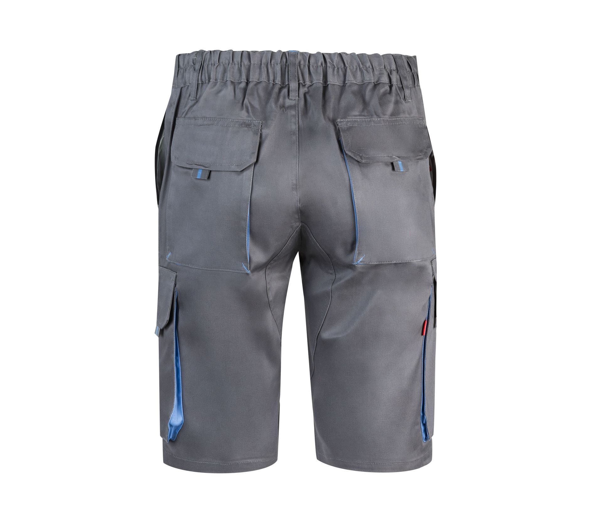 TWO-TONE MULTI-POCKET BERMUDA SHORTS