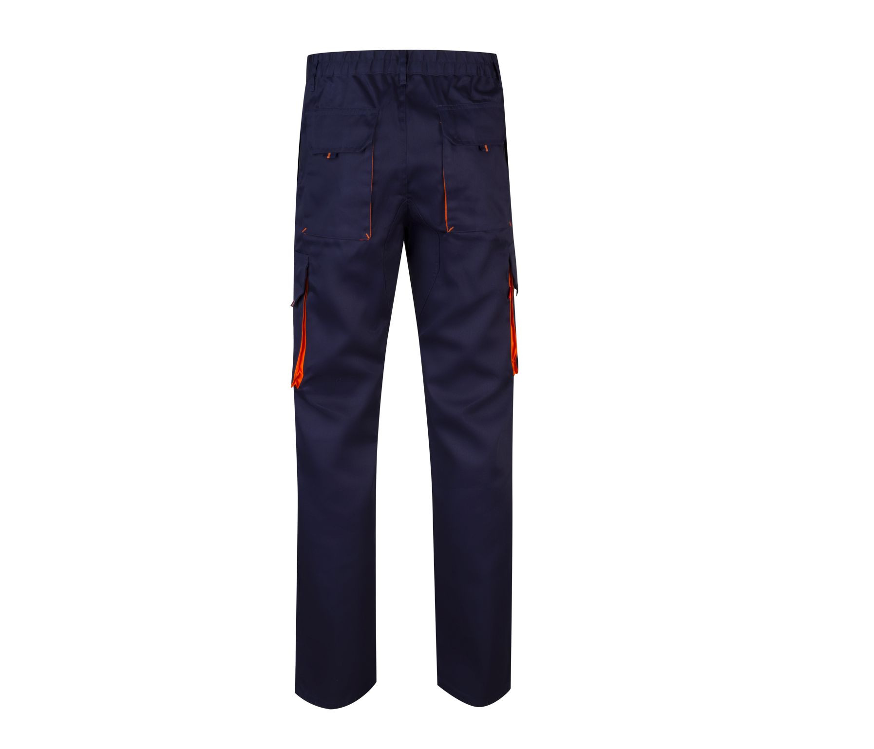 TWO-TONE MULTI-POCKET TROUSERS