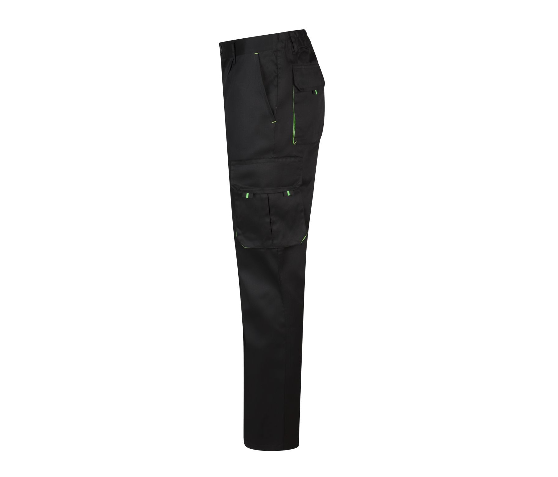 TWO-TONE MULTI-POCKET TROUSERS