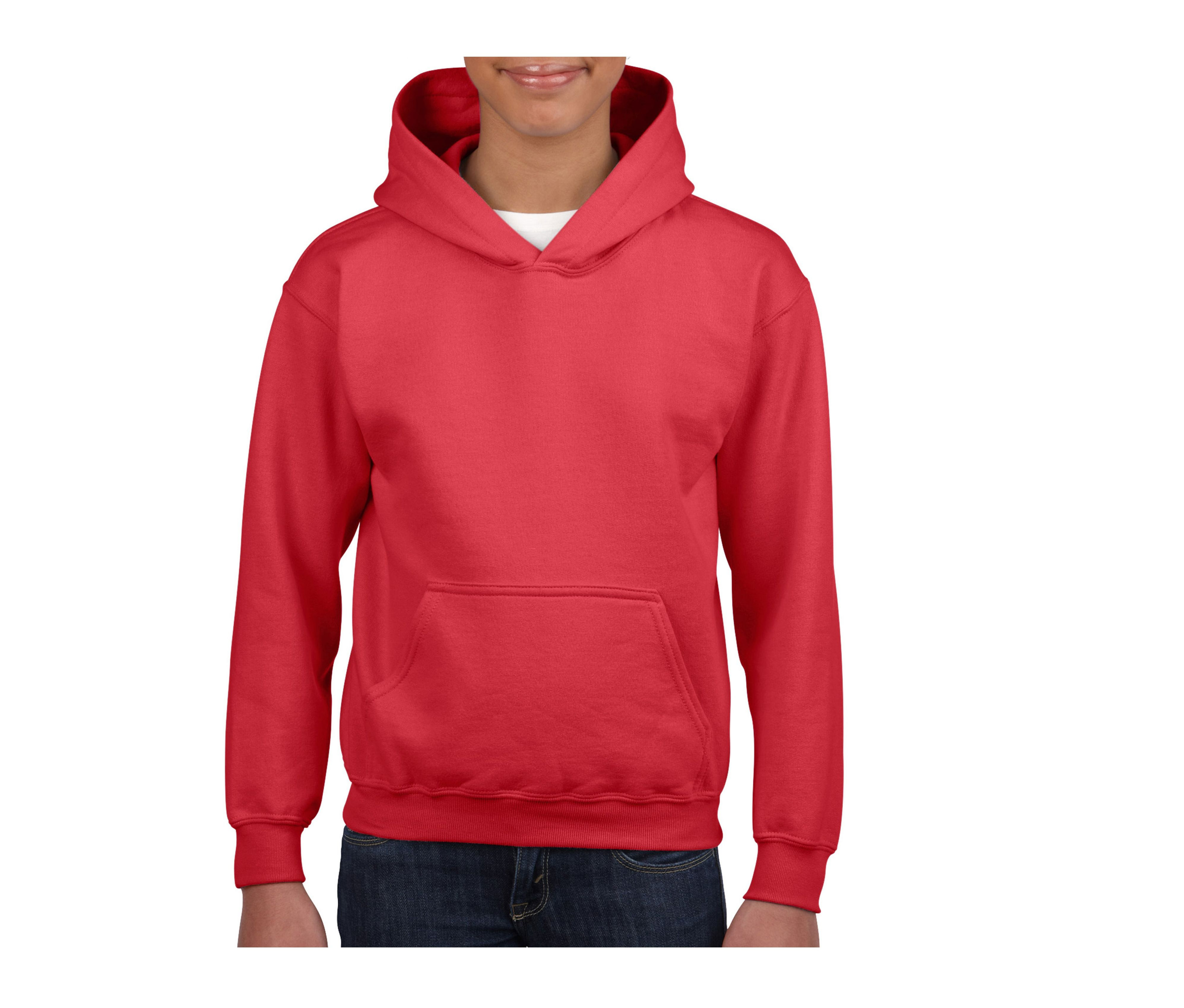 HEAVY BLEND YOUTH HOODED SWEATSHIRT