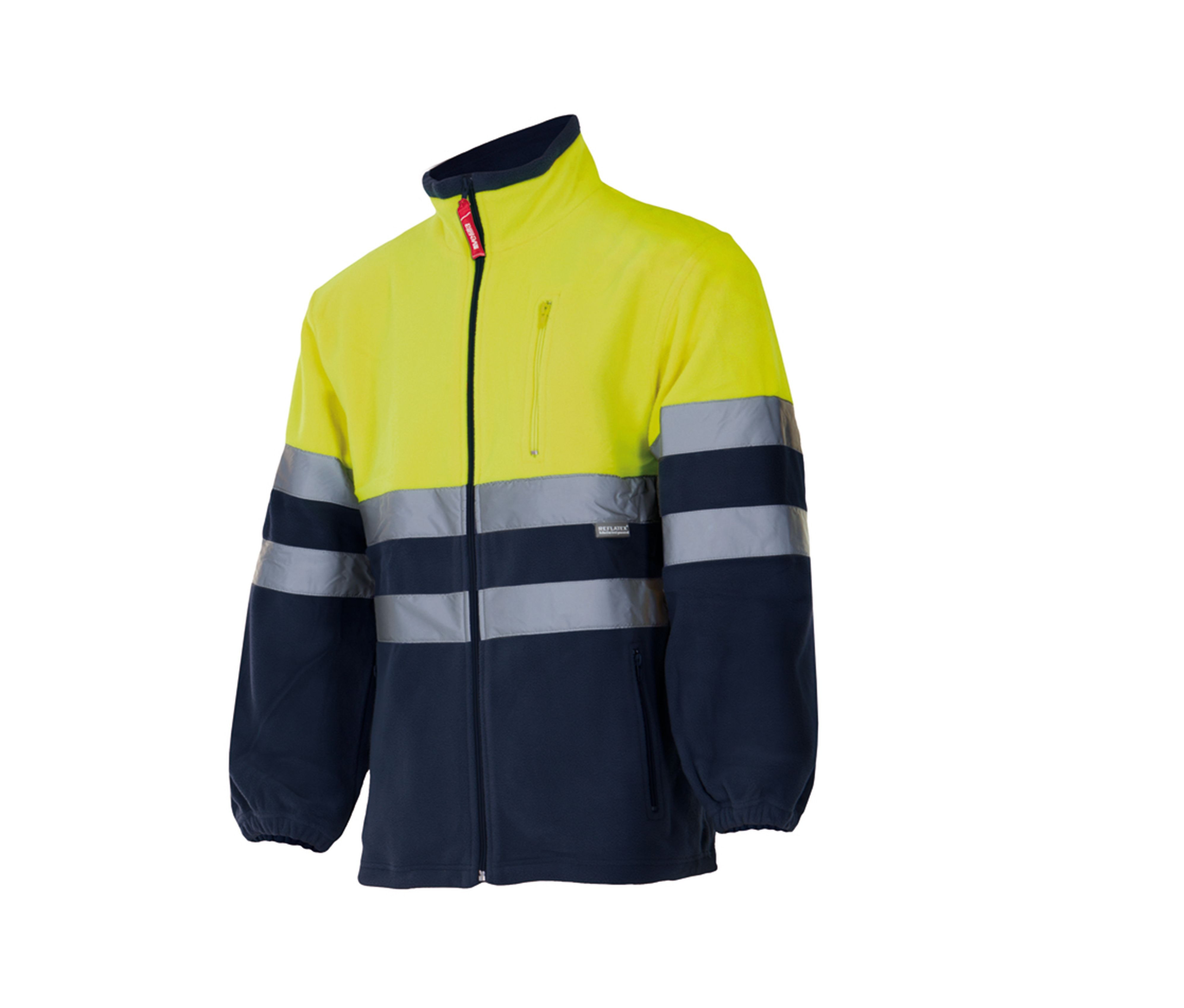 TWO-TONE HIGH VISIBILITY FLEECE JACKET
