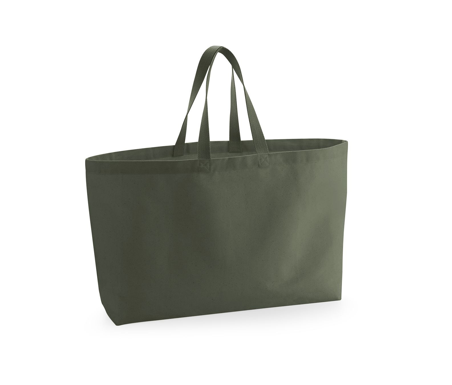 HEAVYWEIGHT CANVAS OVERSIZED TOTE BAG