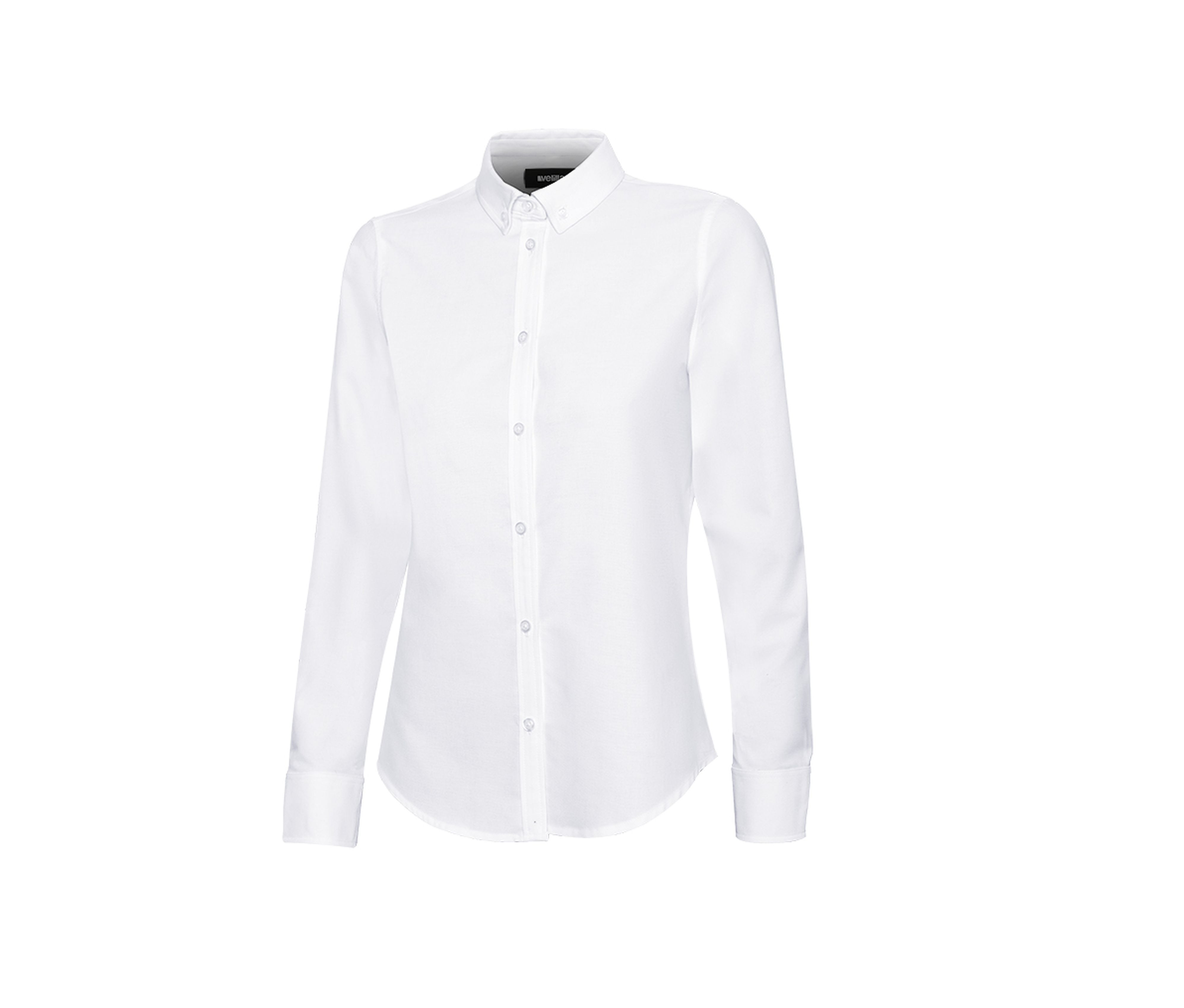 WOMEN'S LONG-SLEEVE STRETCH OXFORD SHIRT
