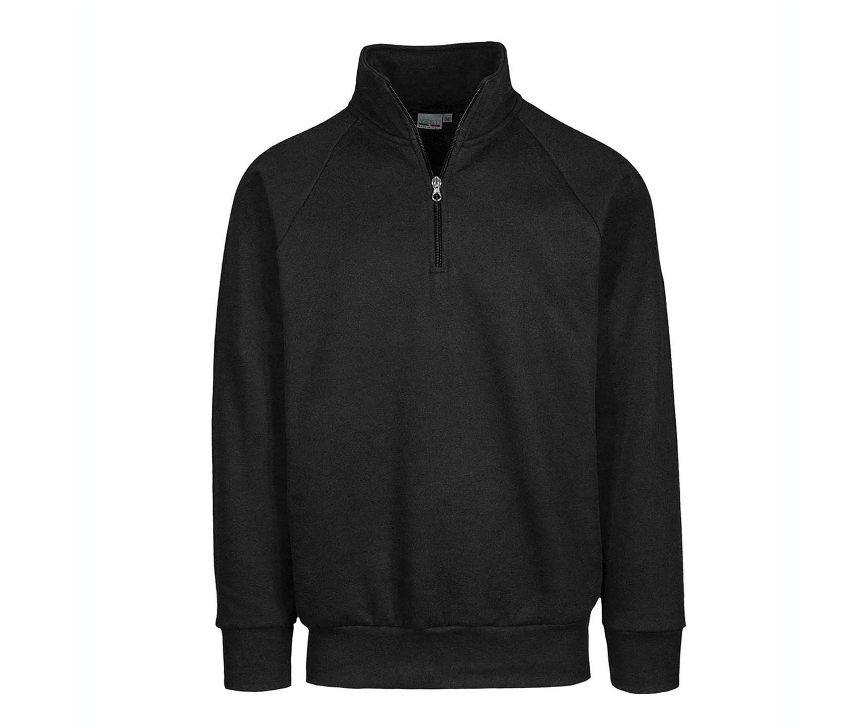 SWEAT ZIP NECK