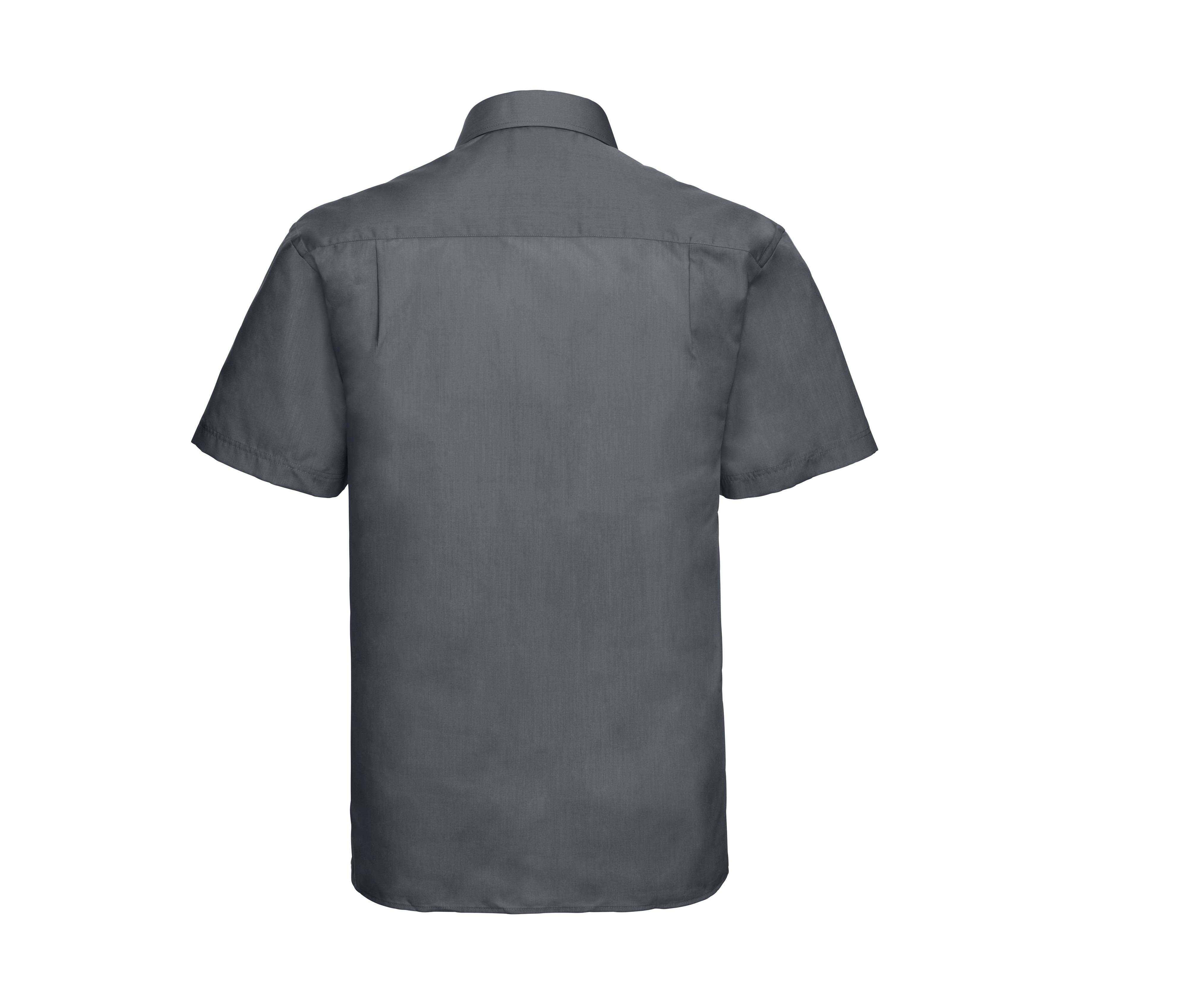MEN'S SHORT SLEEVE CLASSIC POLYCOTTON POPLIN SHIRT