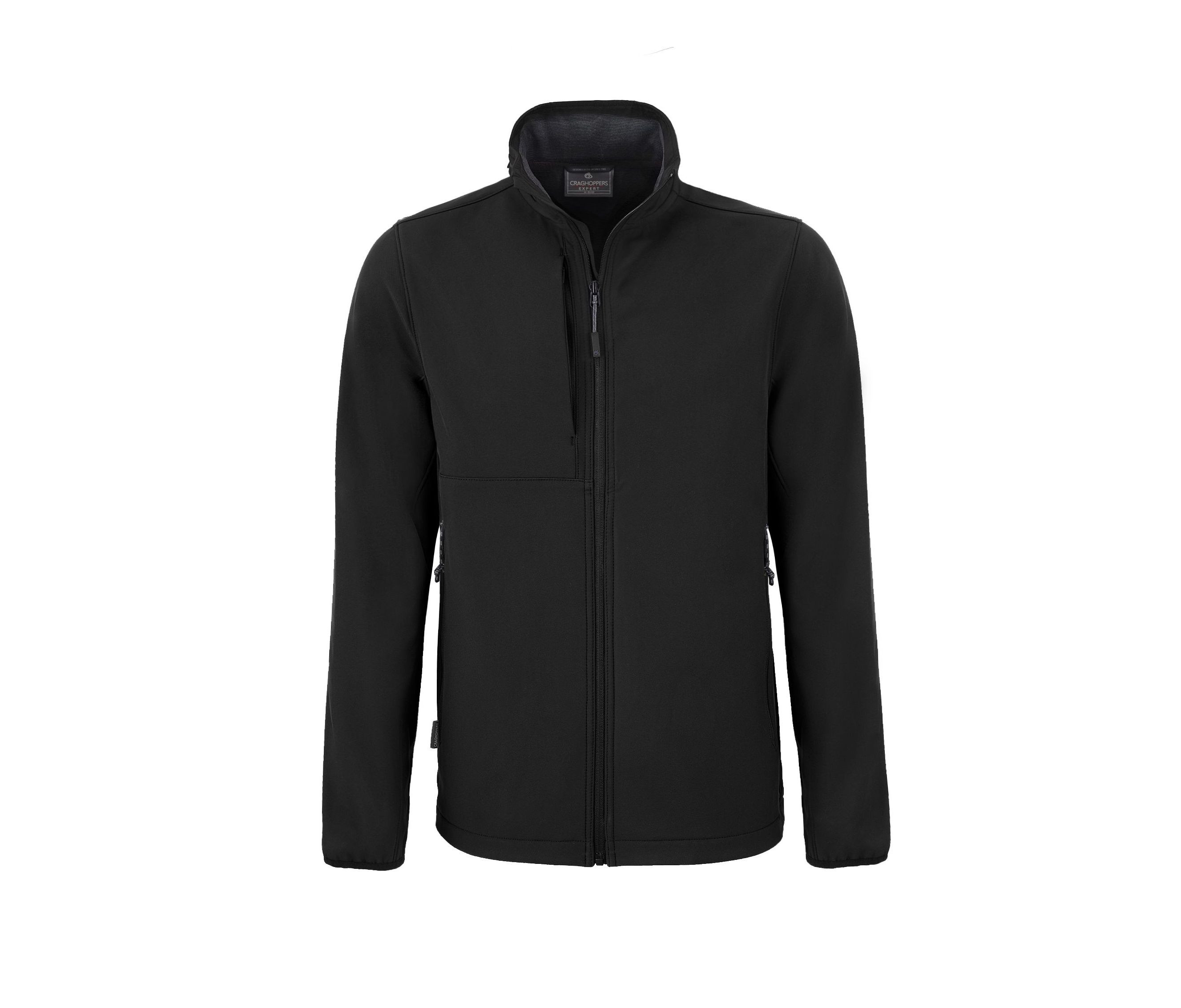 EXPERT MENS BASECAMP SOFTSHELL JACKET BLACK