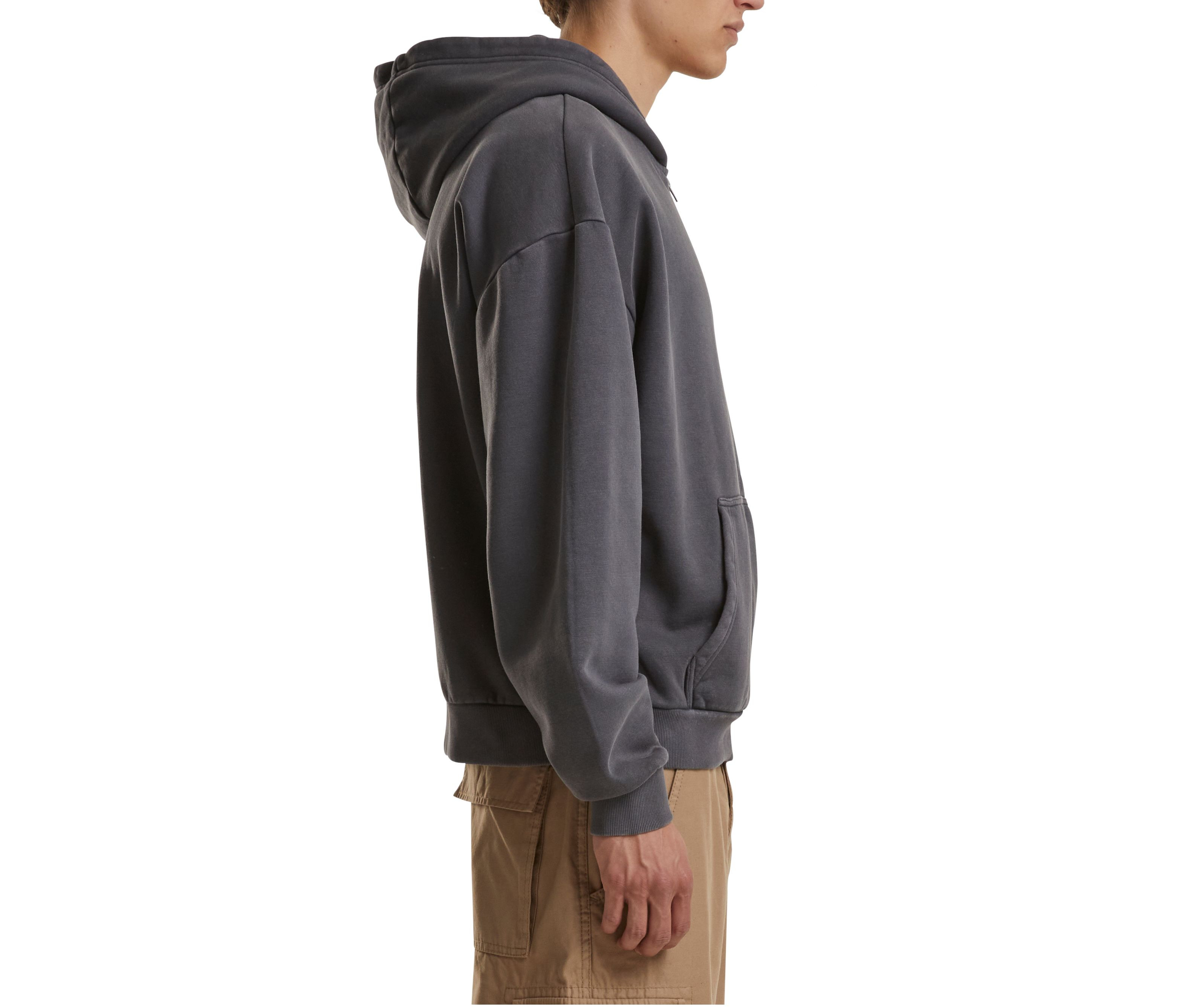 STONEWASH HEAVY ZIP HOODIE