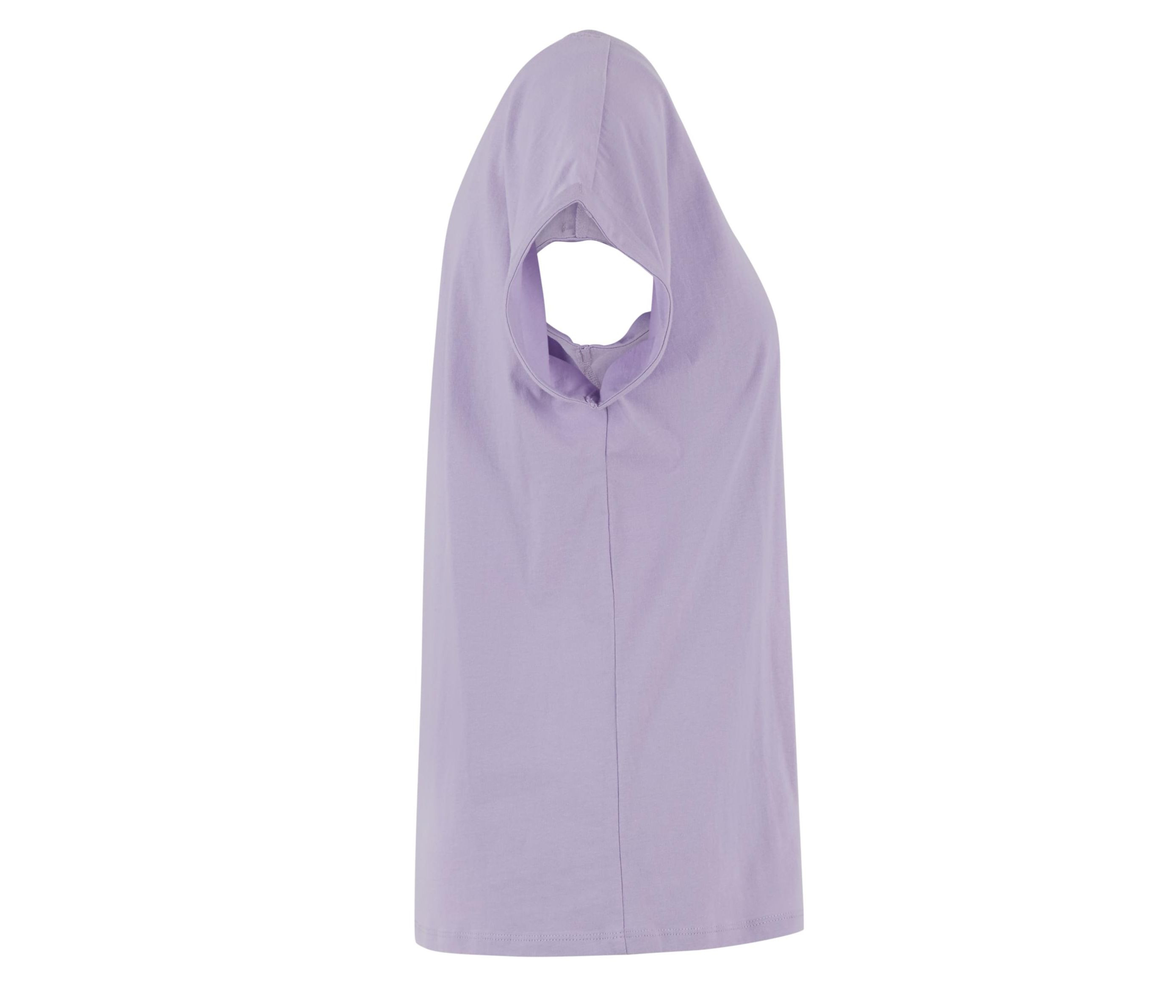 LADIES REGULAR EXTENDED SHOULDER TEE