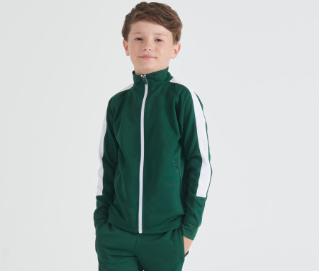 KID'S KNITTED TRACKSUIT TOP
