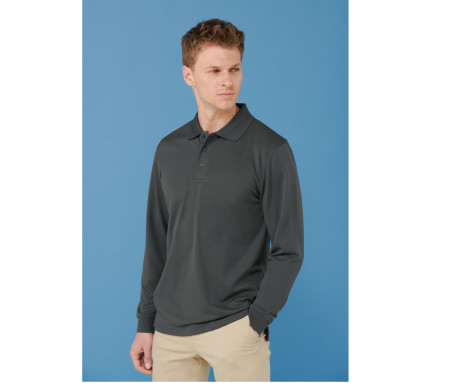 COOLPLUS® LONG SLEEVED POLO SHIRT