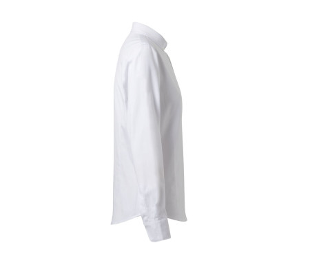 WOMEN'S LONG-SLEEVE STRETCH OXFORD SHIRT