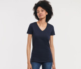 LADIES' PURE ORGANIC V-NECK