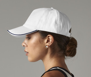 AUTHENTIC 5 PANEL CAP - PIPED PEAK