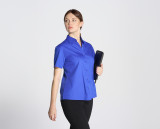 LADY CASUAL & BUSINESS SS SHIRT POPLIN
