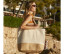 JUTE BASE CANVAS TOTE XL
