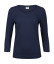 WOMENS STRETCH 3/4 SLEEVE TEE