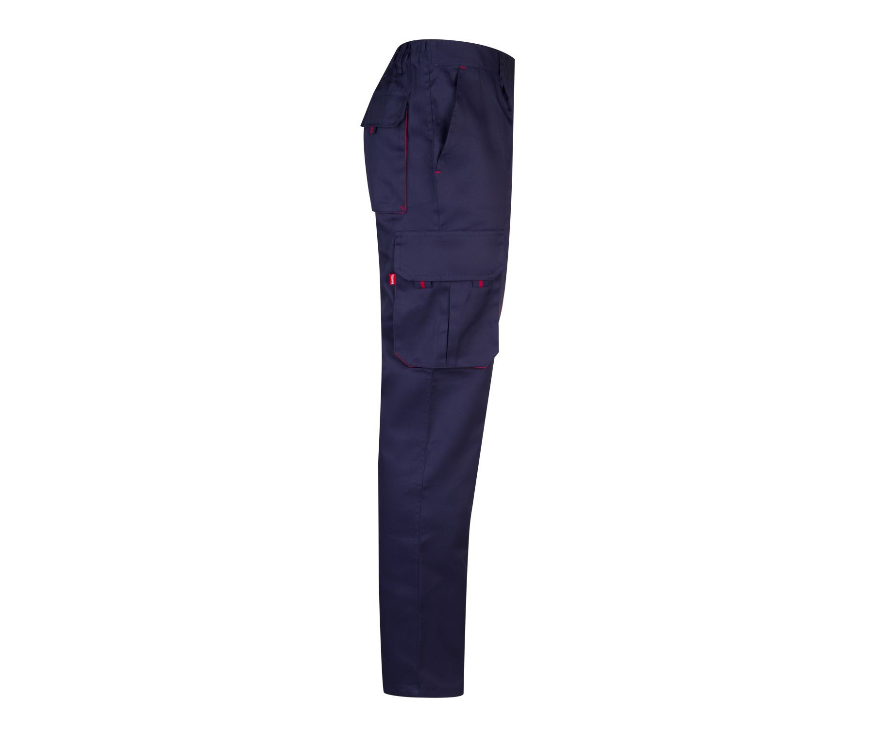 TWO-TONE MULTI-POCKET TROUSERS