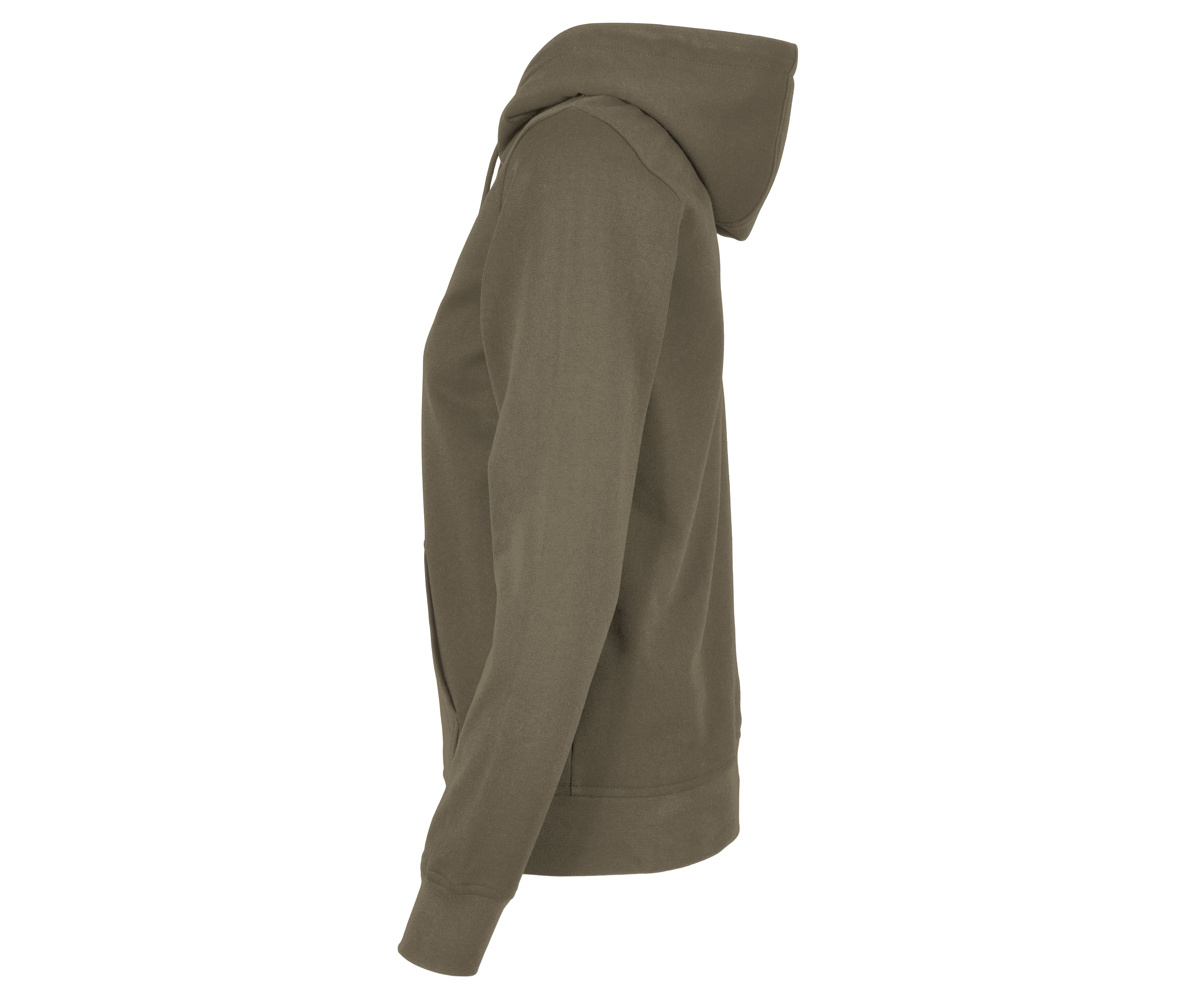 LADIES BASIC ZIP HOODY