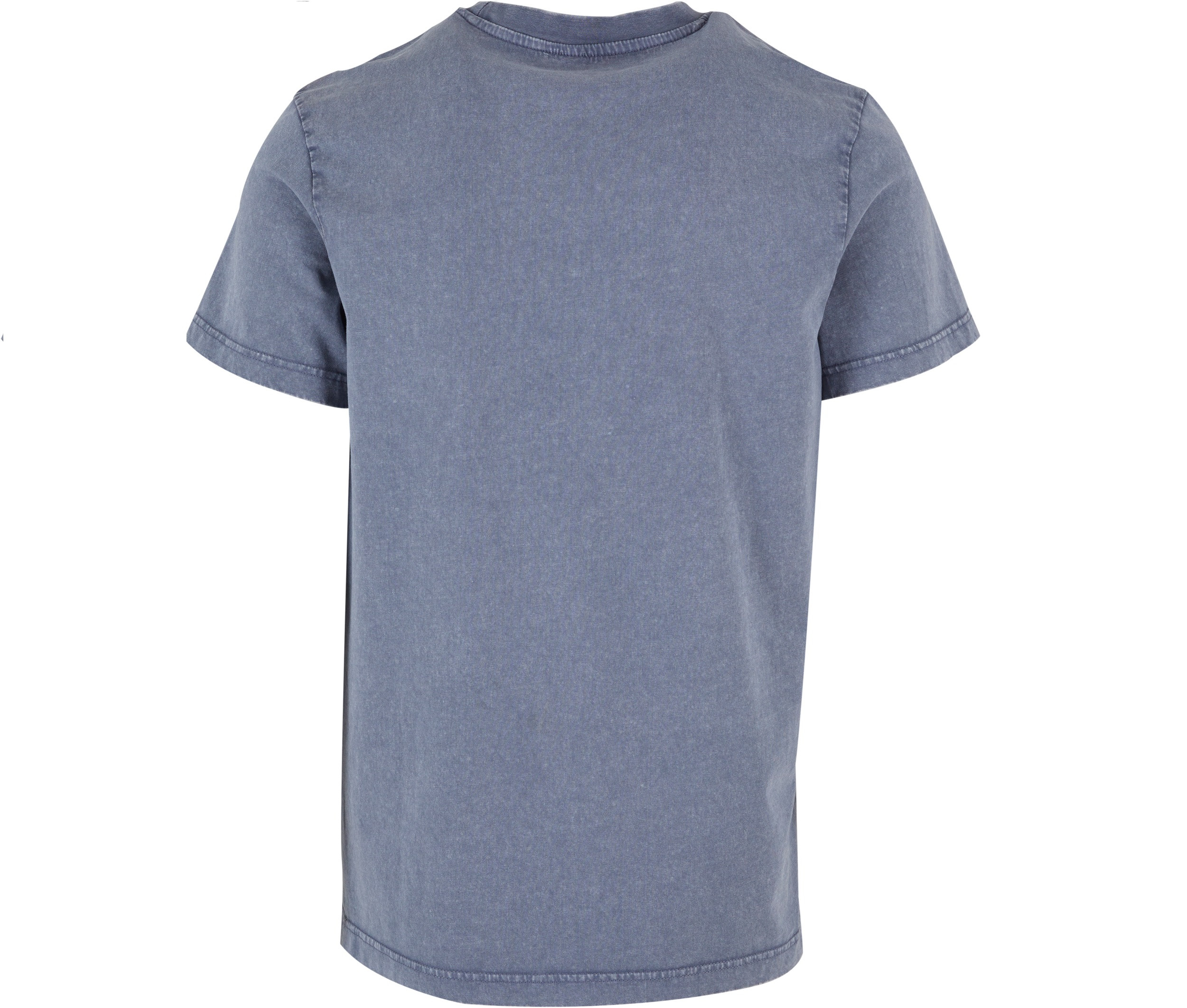 ACID WASHED ROUND NECK TEE
