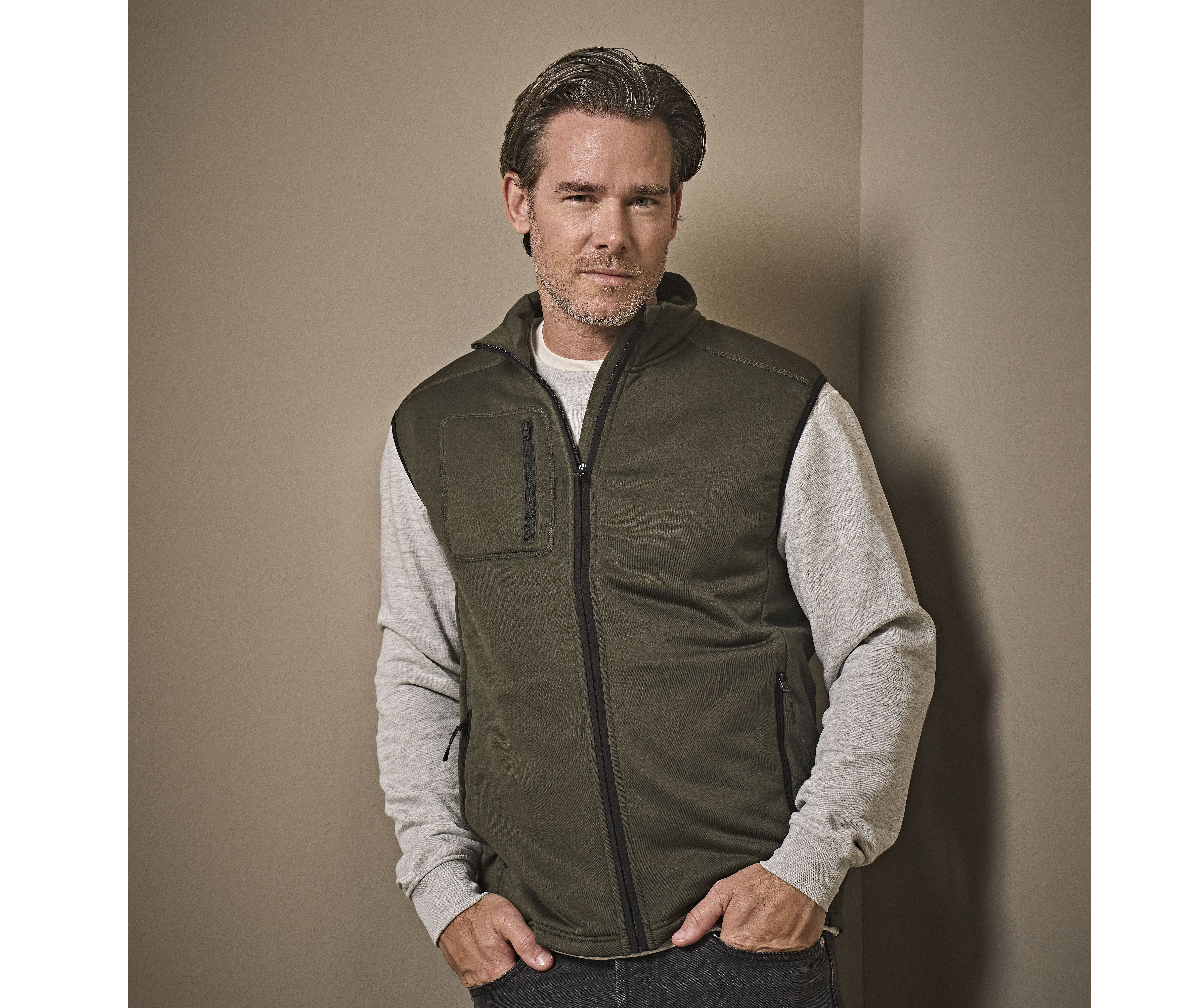 STRETCH FLEECE BODYWARMER