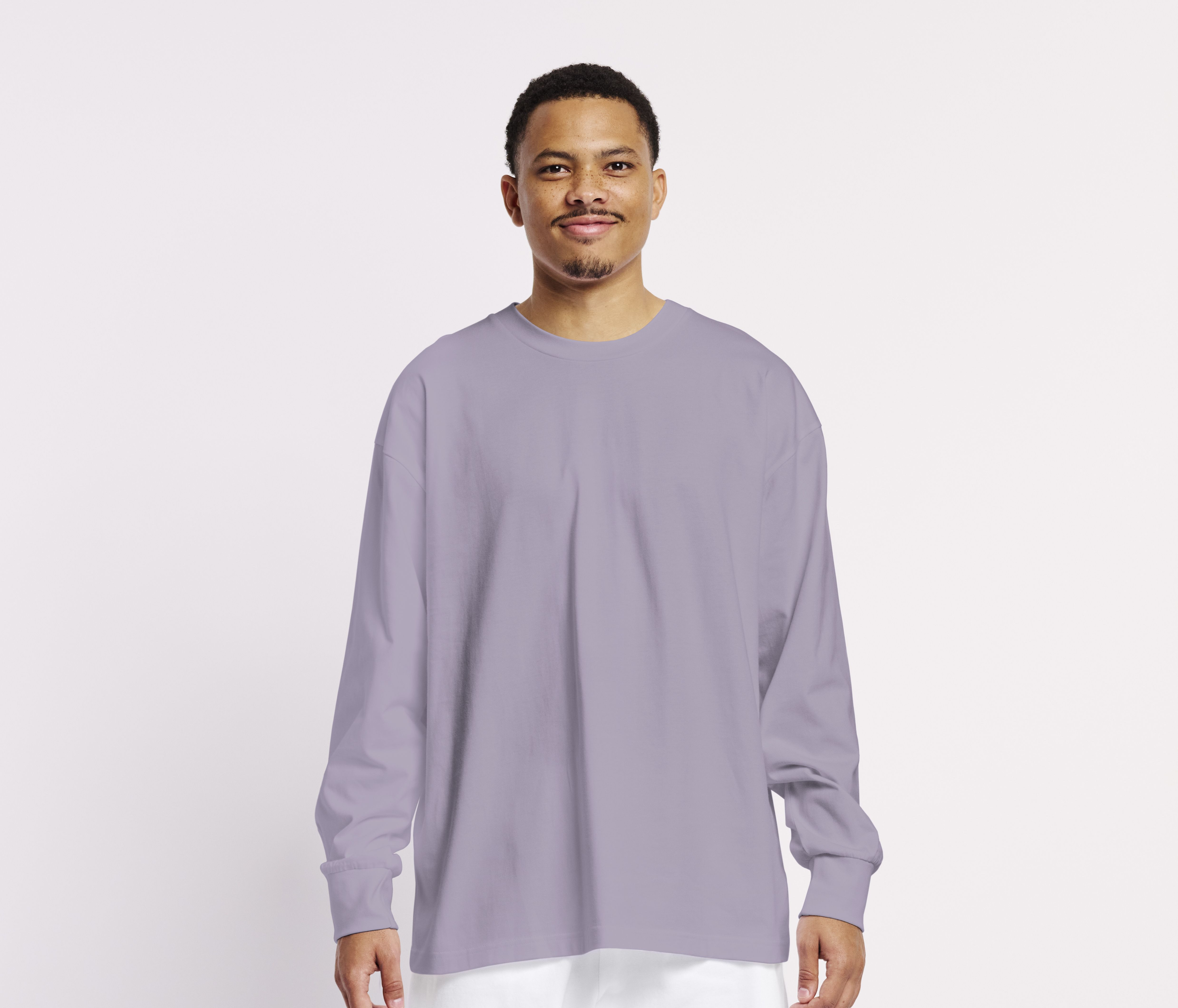 TIGER COTTON OVERSIZED LS T-SHIRT
