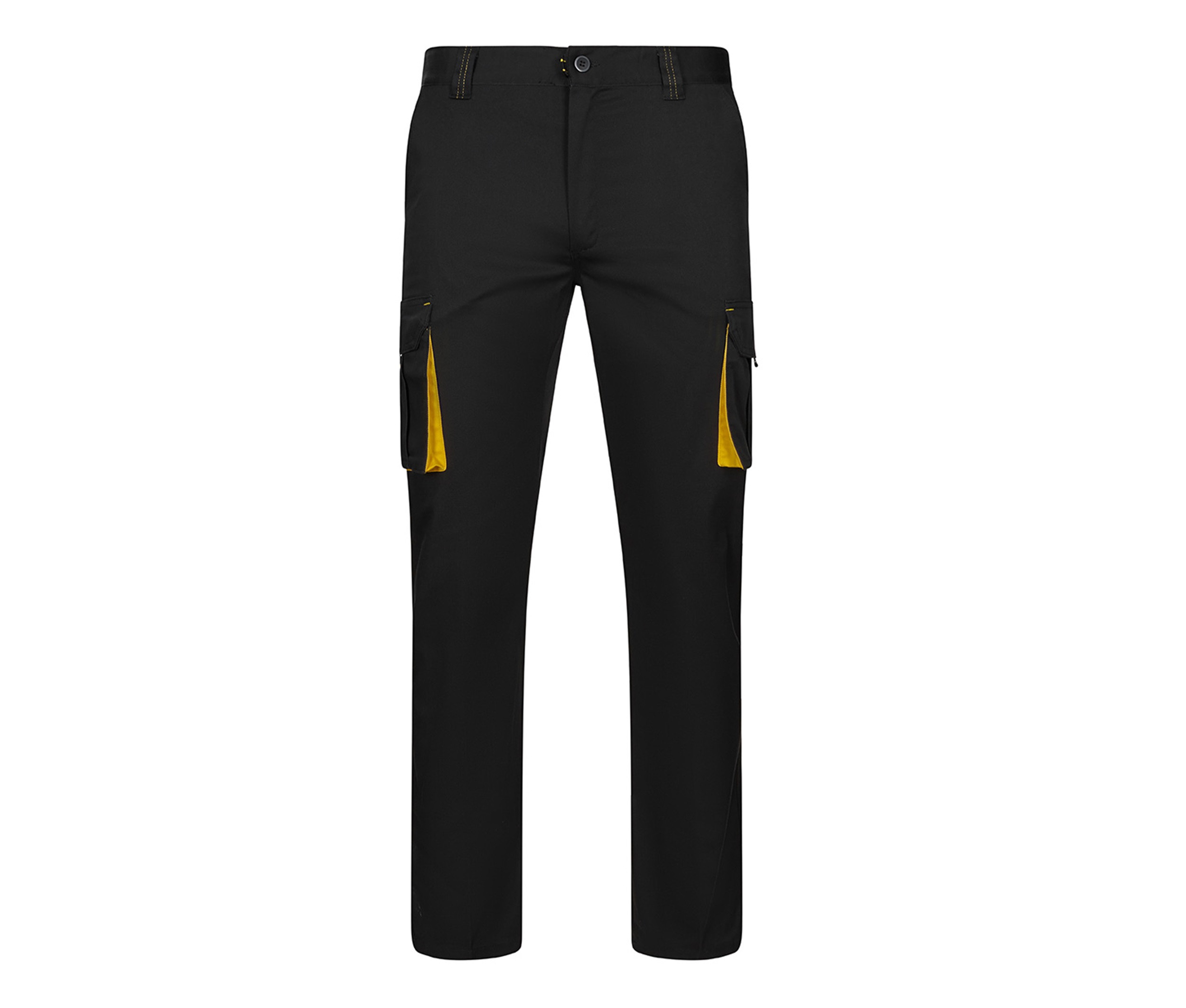 TWO-TONE STRETCH TROUSERS