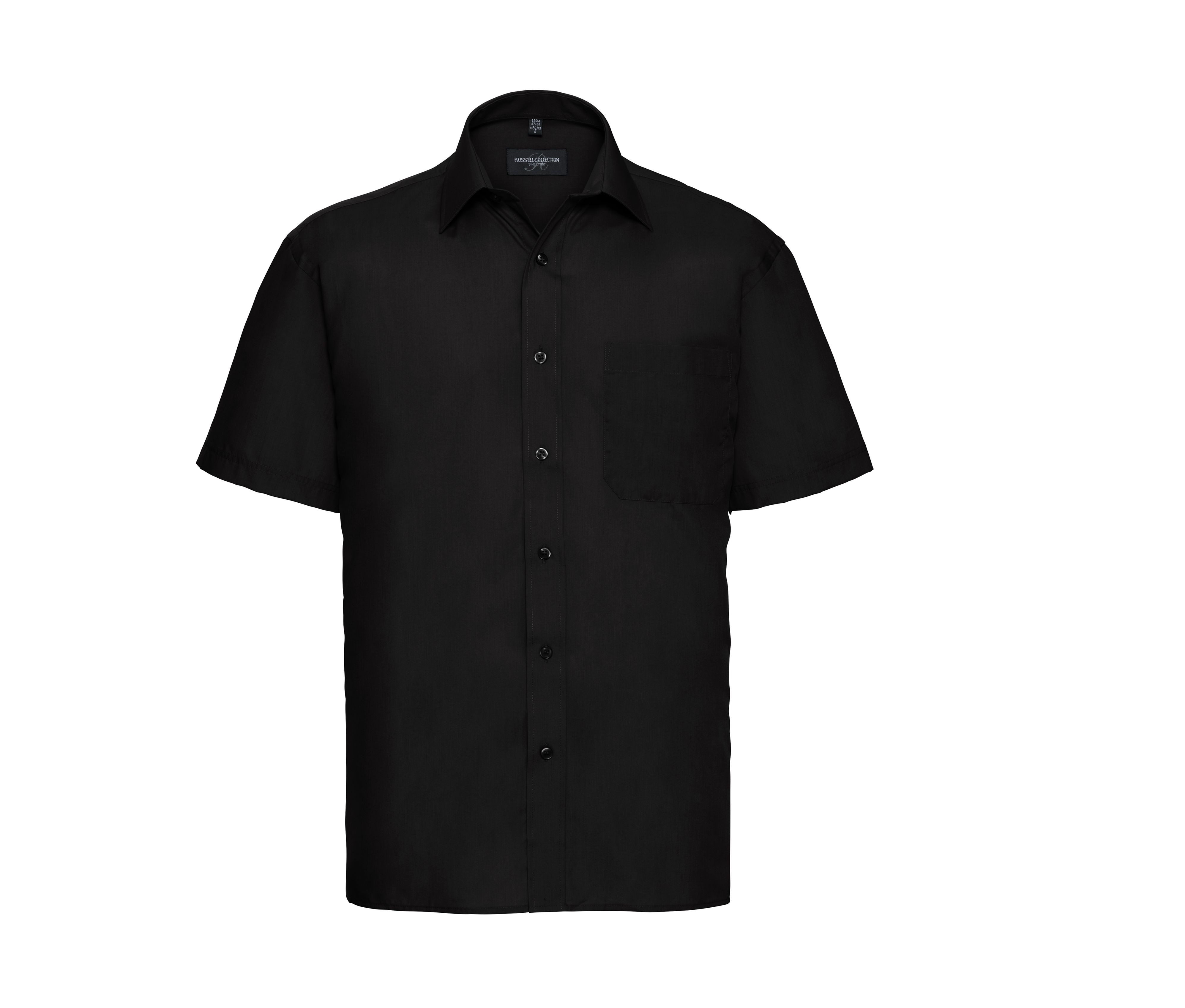 MEN'S SHORT SLEEVE CLASSIC POLYCOTTON POPLIN SHIRT