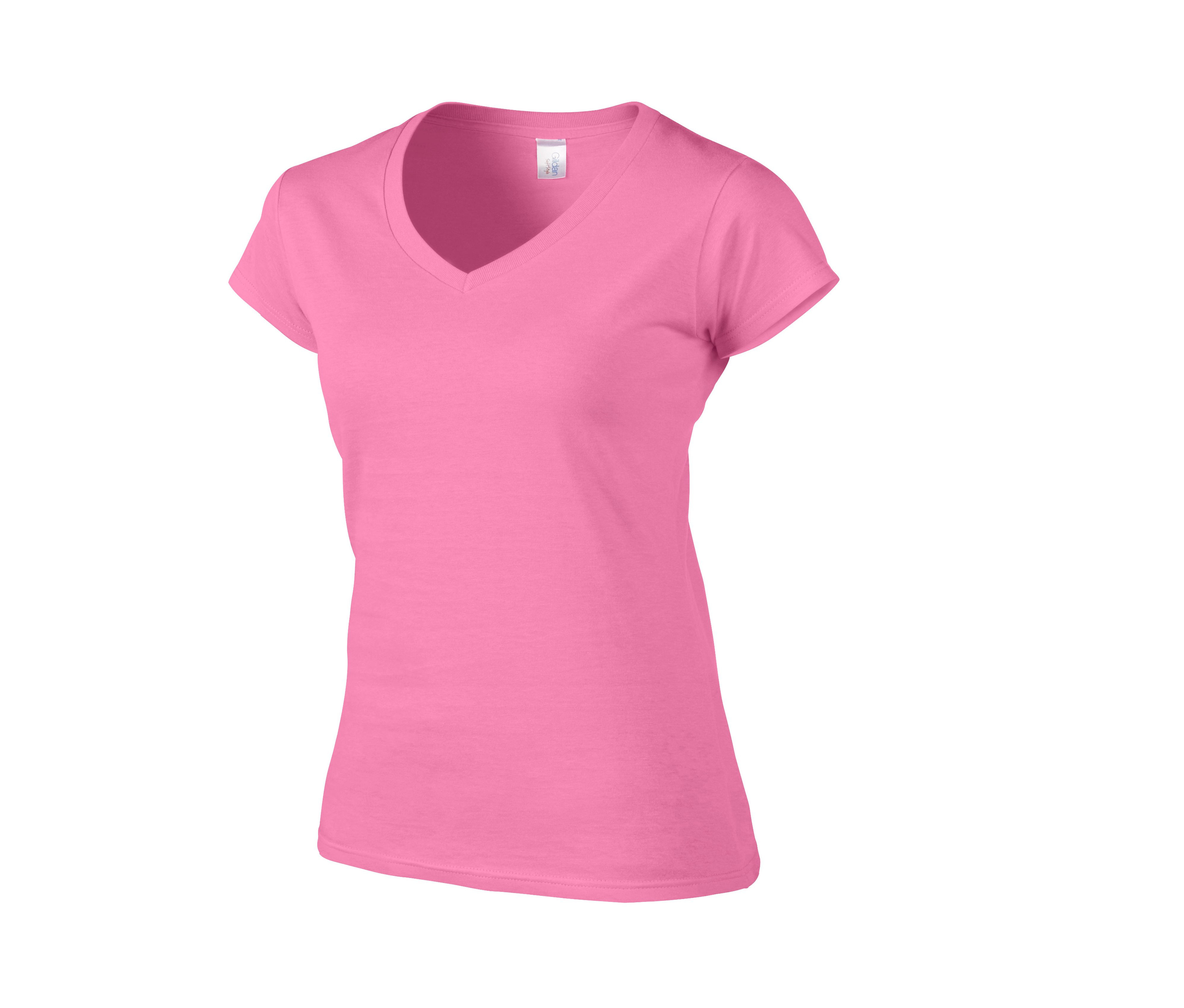 SOFTSTYLE® LADIES' V-NECK T-SHIRT