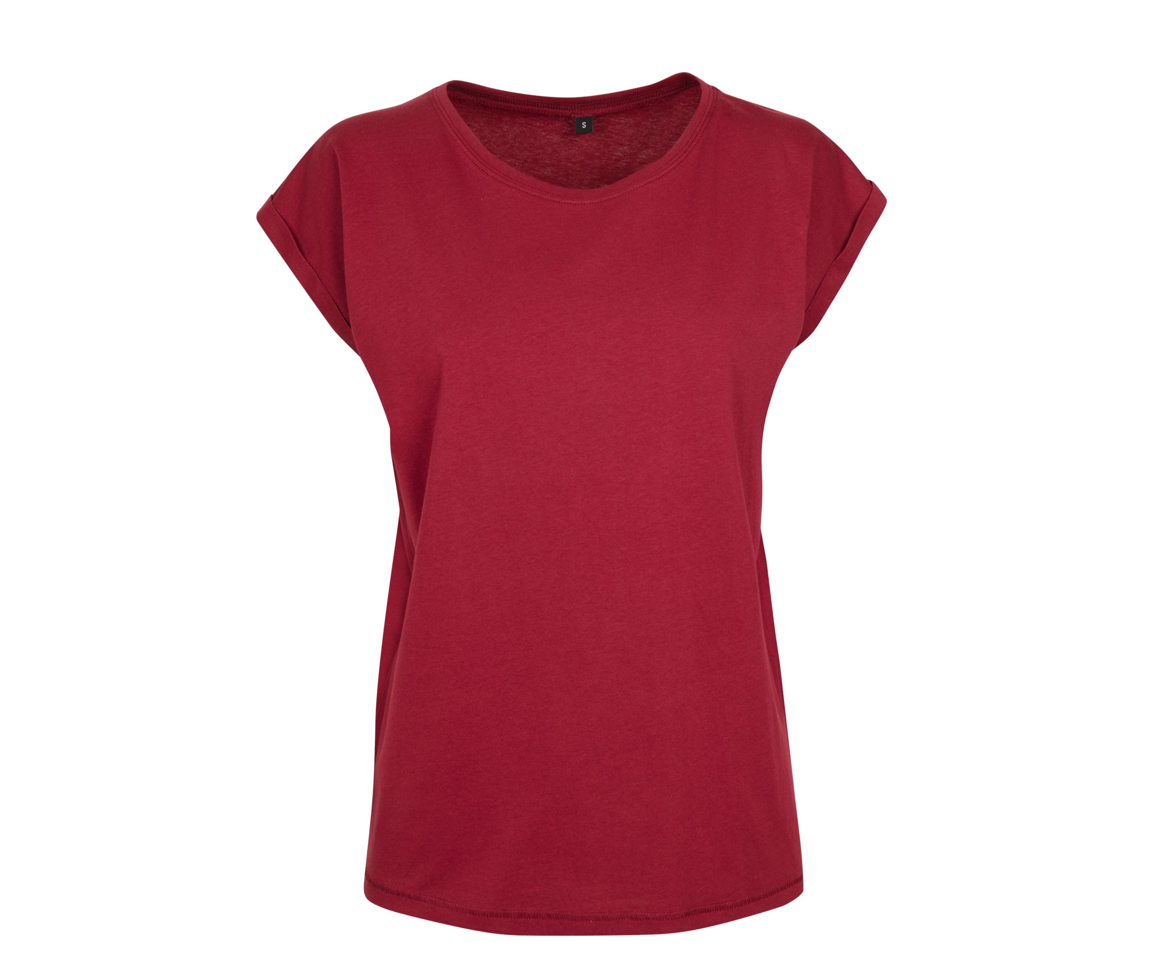 LADIES EXTENDED SHOULDER TEE