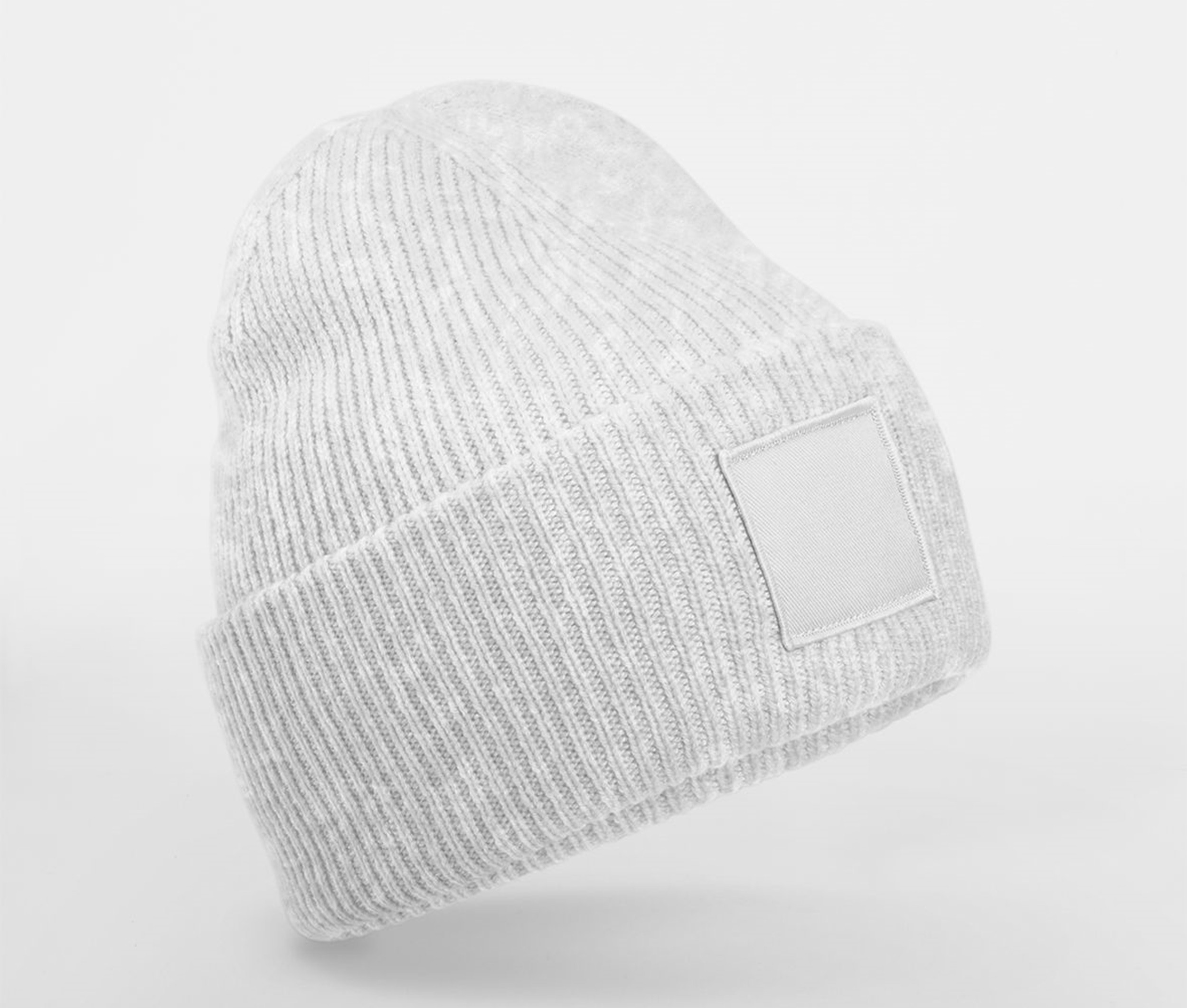 DEEP CUFFED TONAL PATCH BEANIE