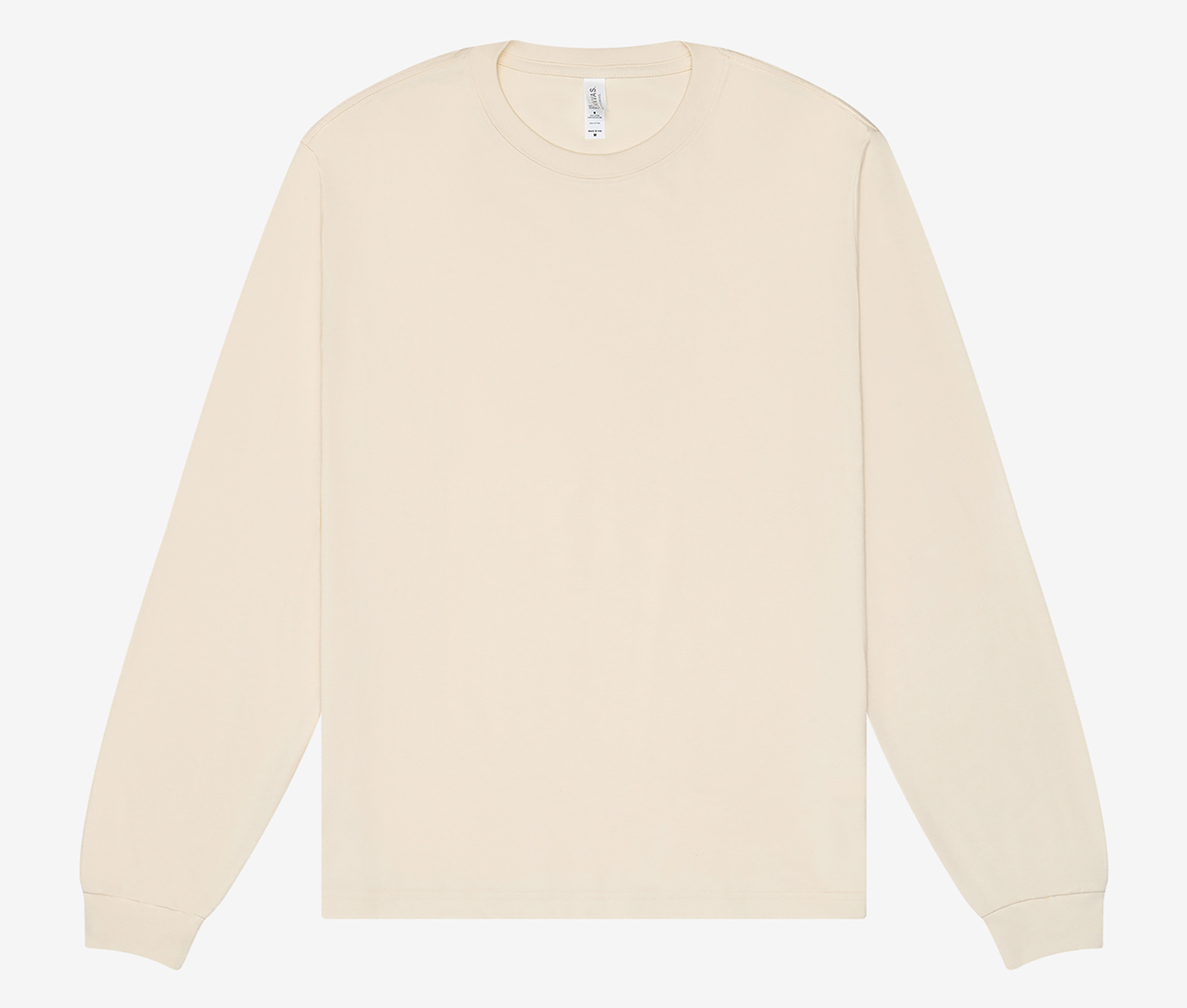 UNISEX HEAVY BOXY LONG SLEEVE TEE