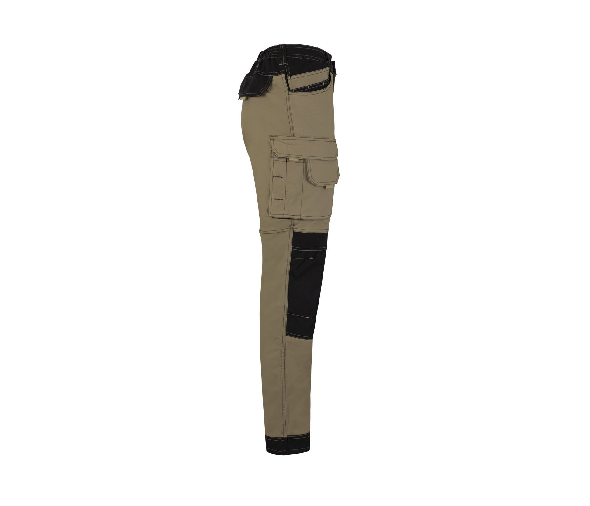 STRETCH CANVAS TROUSERS WITH HOLSTER POCKETS