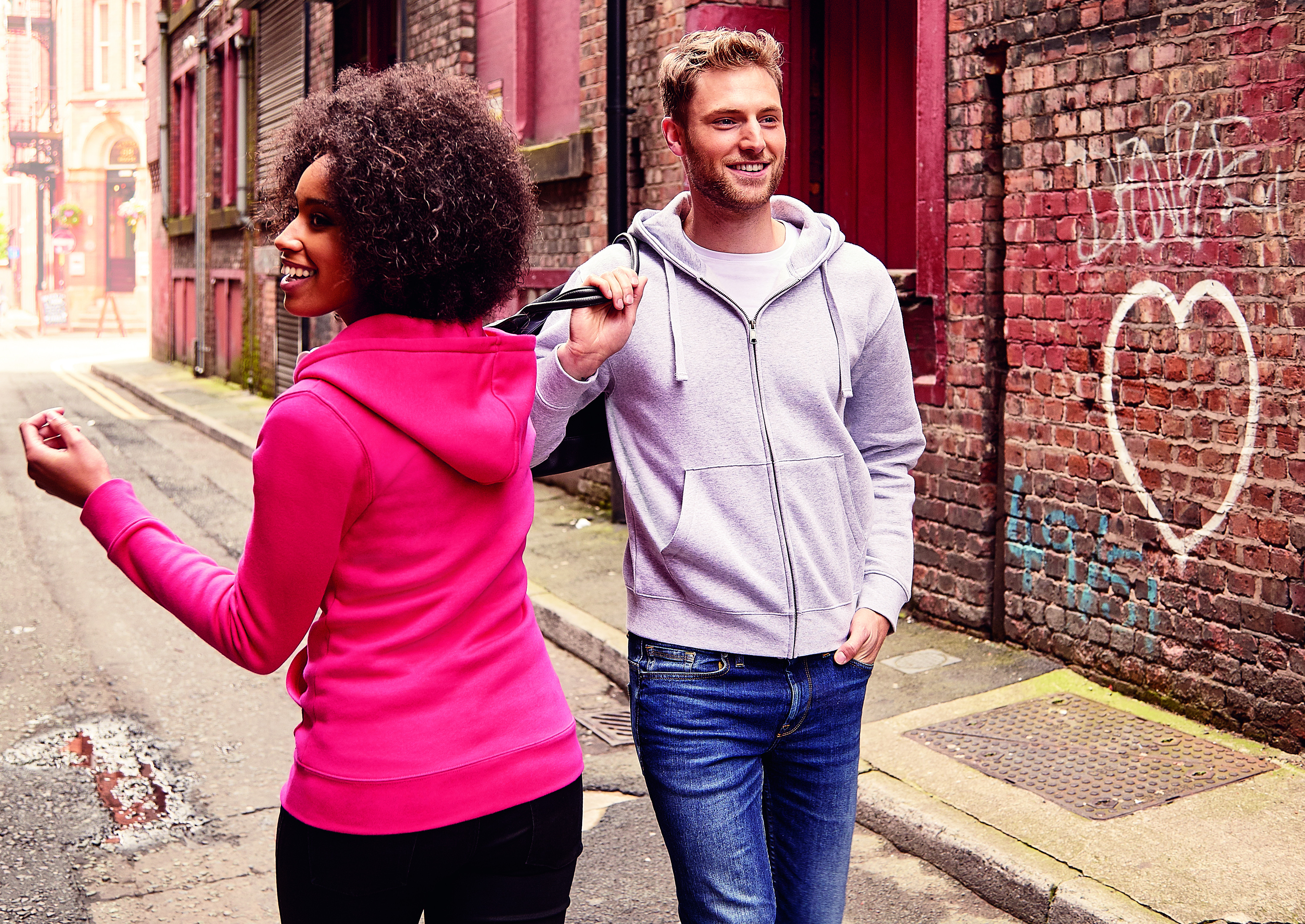 LADIES' AUTHENTIC ZIPPED HOOD JACKET