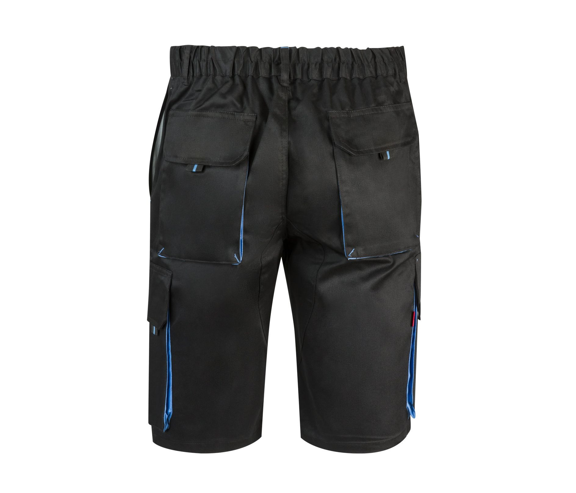 TWO-TONE MULTI-POCKET BERMUDA SHORTS