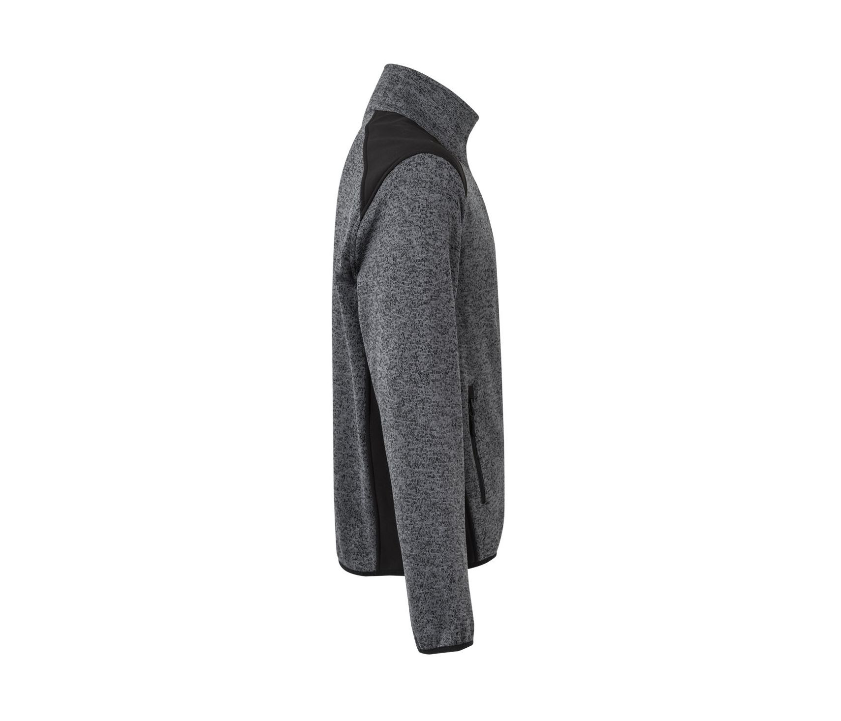KNITTED POLAR FLEECE JACKET