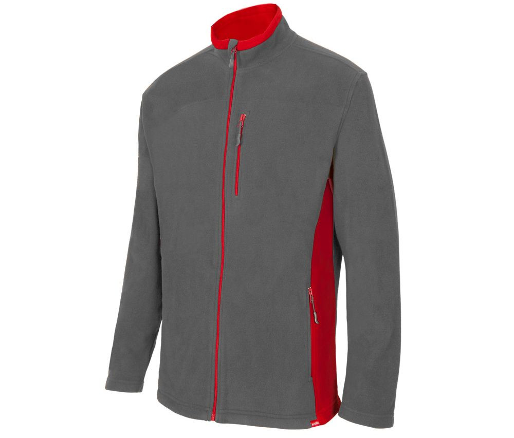 TWO-TONE FLEECE JACKET