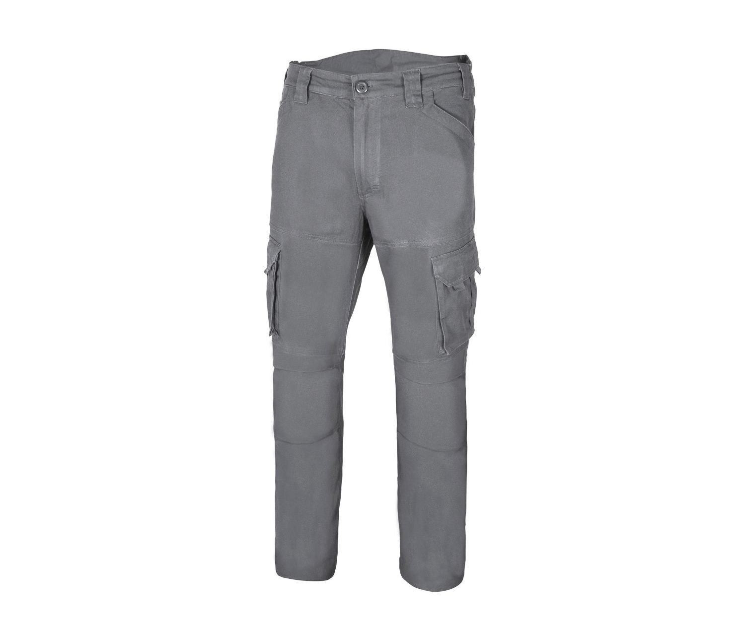 MULTI-POCKET STRETCH COTTON TROUSERS