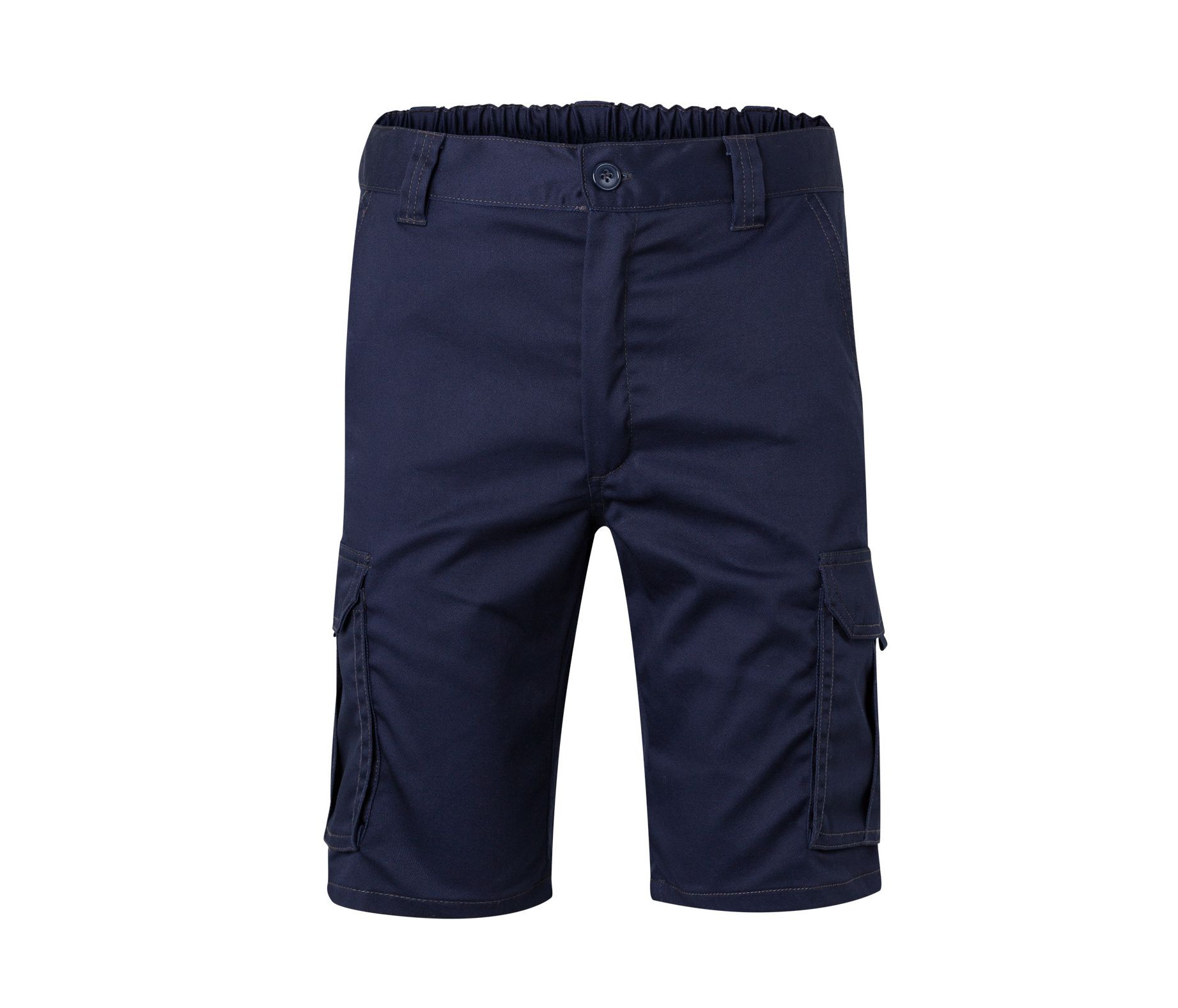 MULTI-POCKET STRETCH BERMUDA SHORTS
