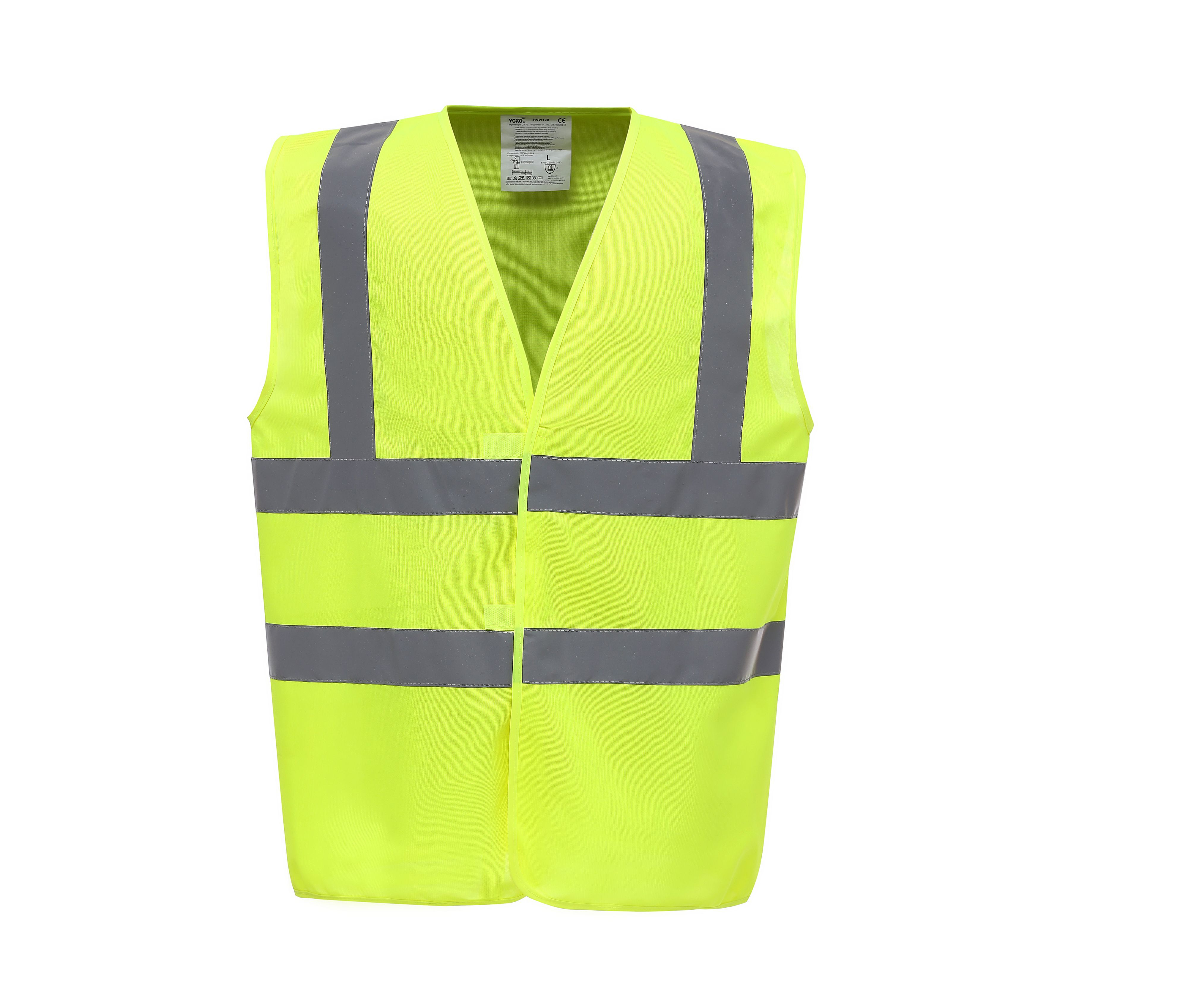 HI-VIS 2-BAND AND BRACES WAISTCOAT