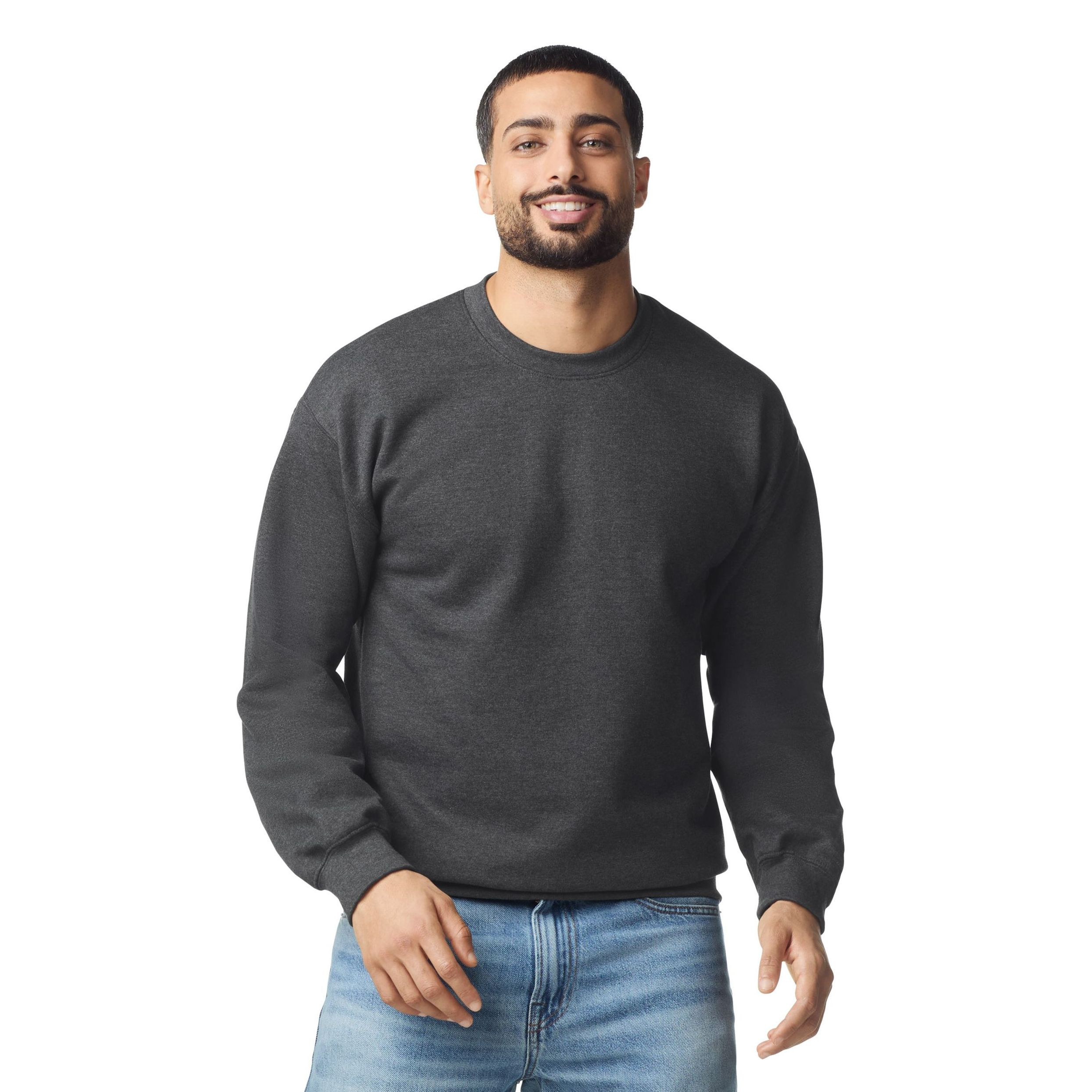 SOFTSTYLE MIDWEIGHT FLEECE ADULT CREWNECK