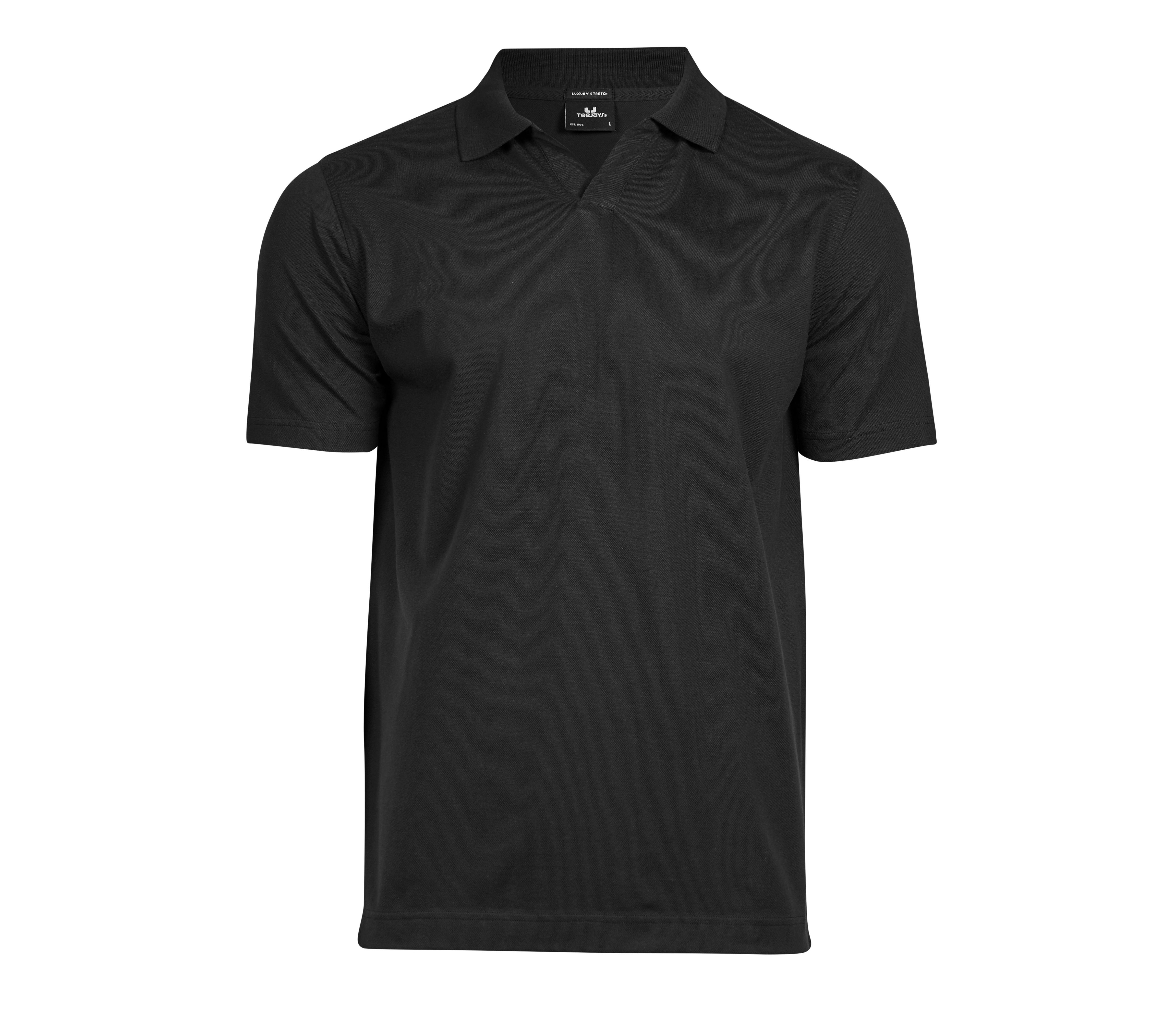 LUXURY STRETCH V-NECK POLO