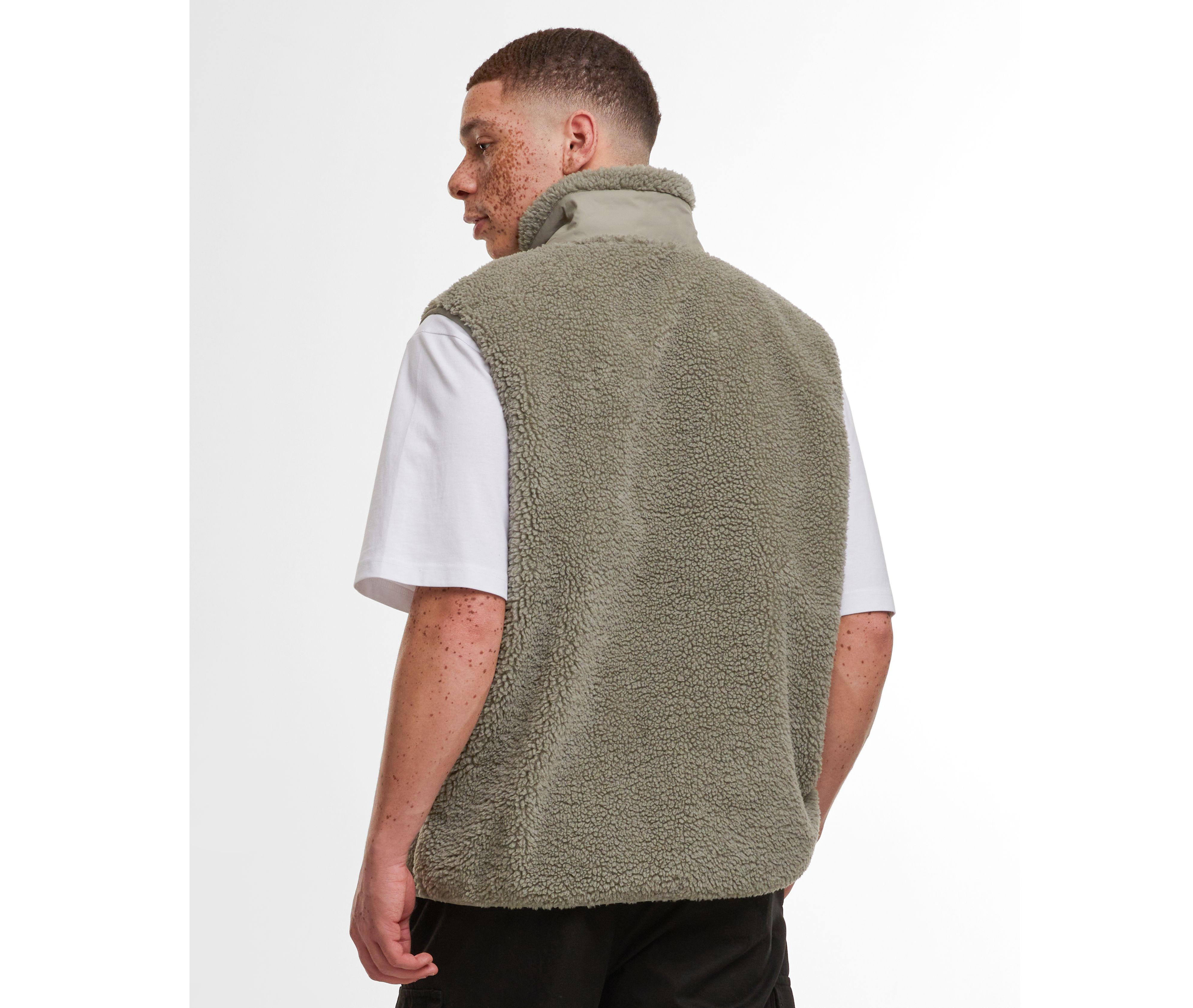 BONDED SHERPA VEST