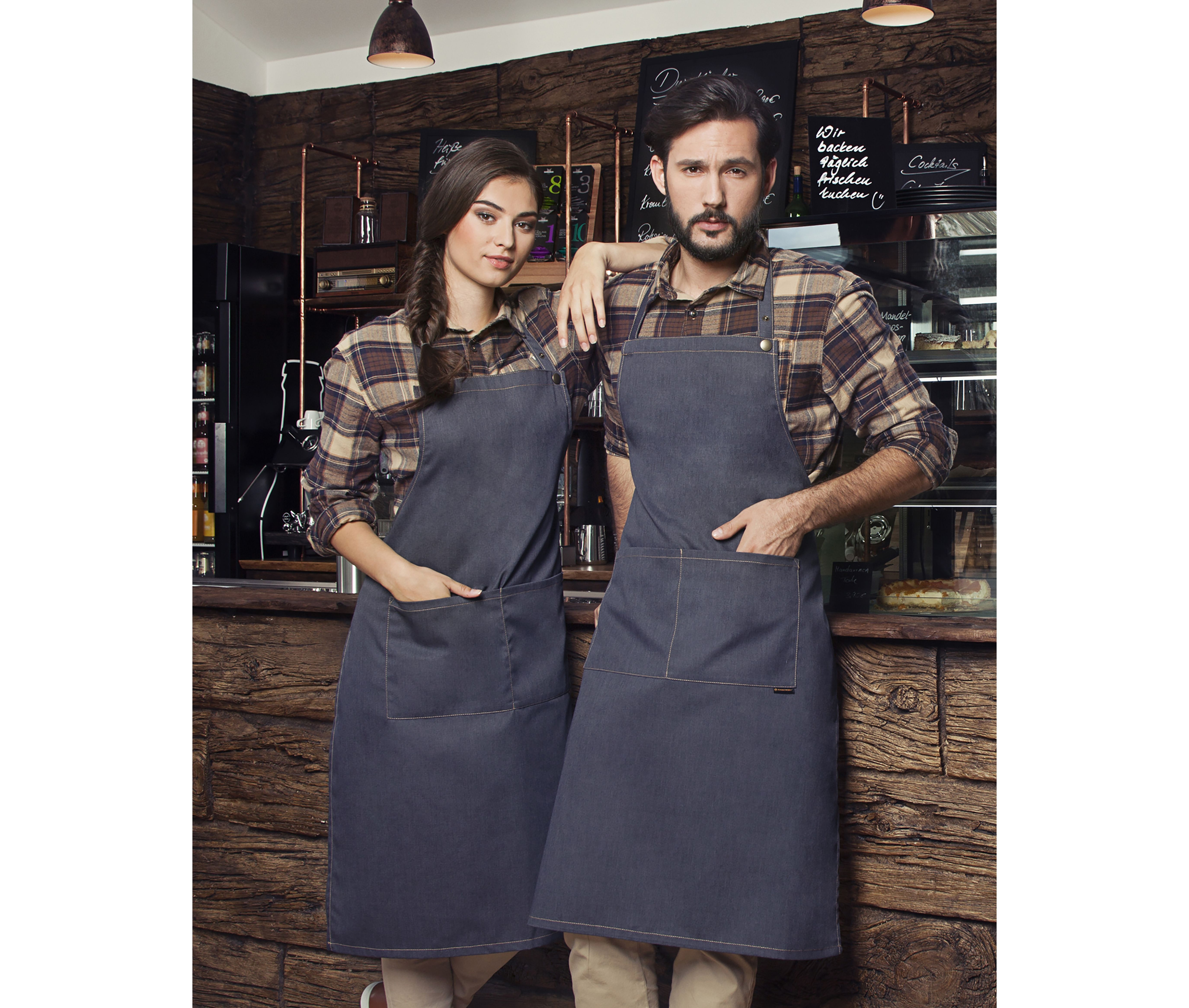 Bib Apron Jeans-Style
