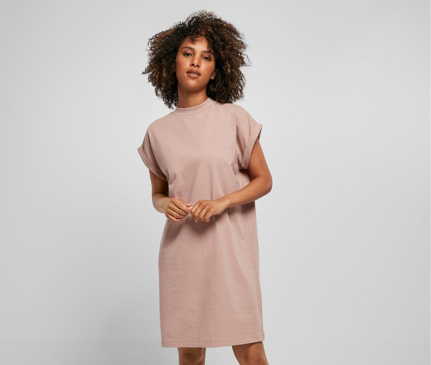 Ladies Turtle Extended Shoulder Dress